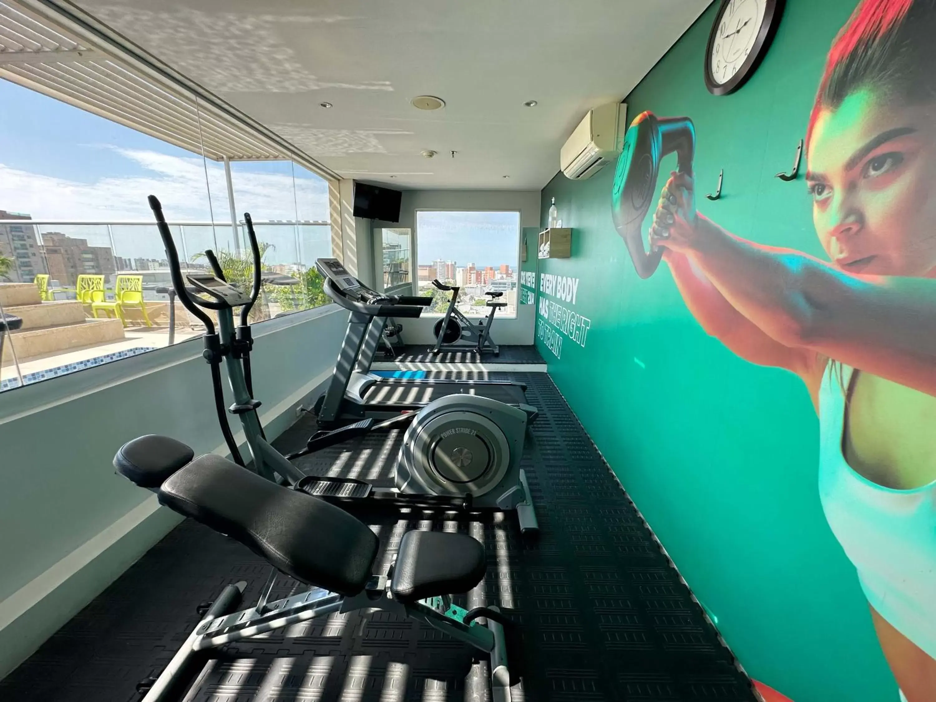 Fitness centre/facilities, Fitness Center/Facilities in Wyndham Garden Barranquilla