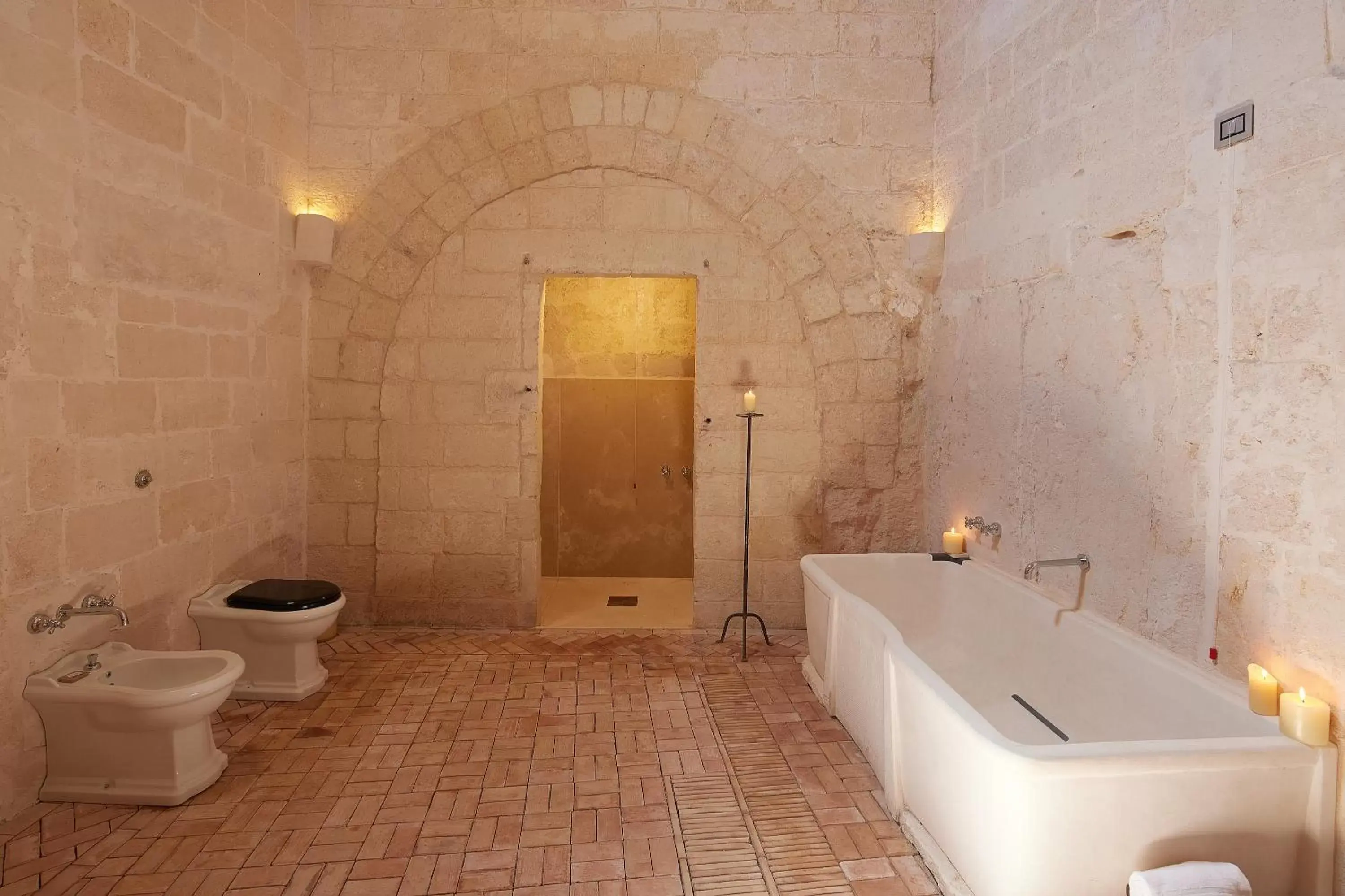 Toilet, Bathroom in Sextantio Le Grotte Della Civita