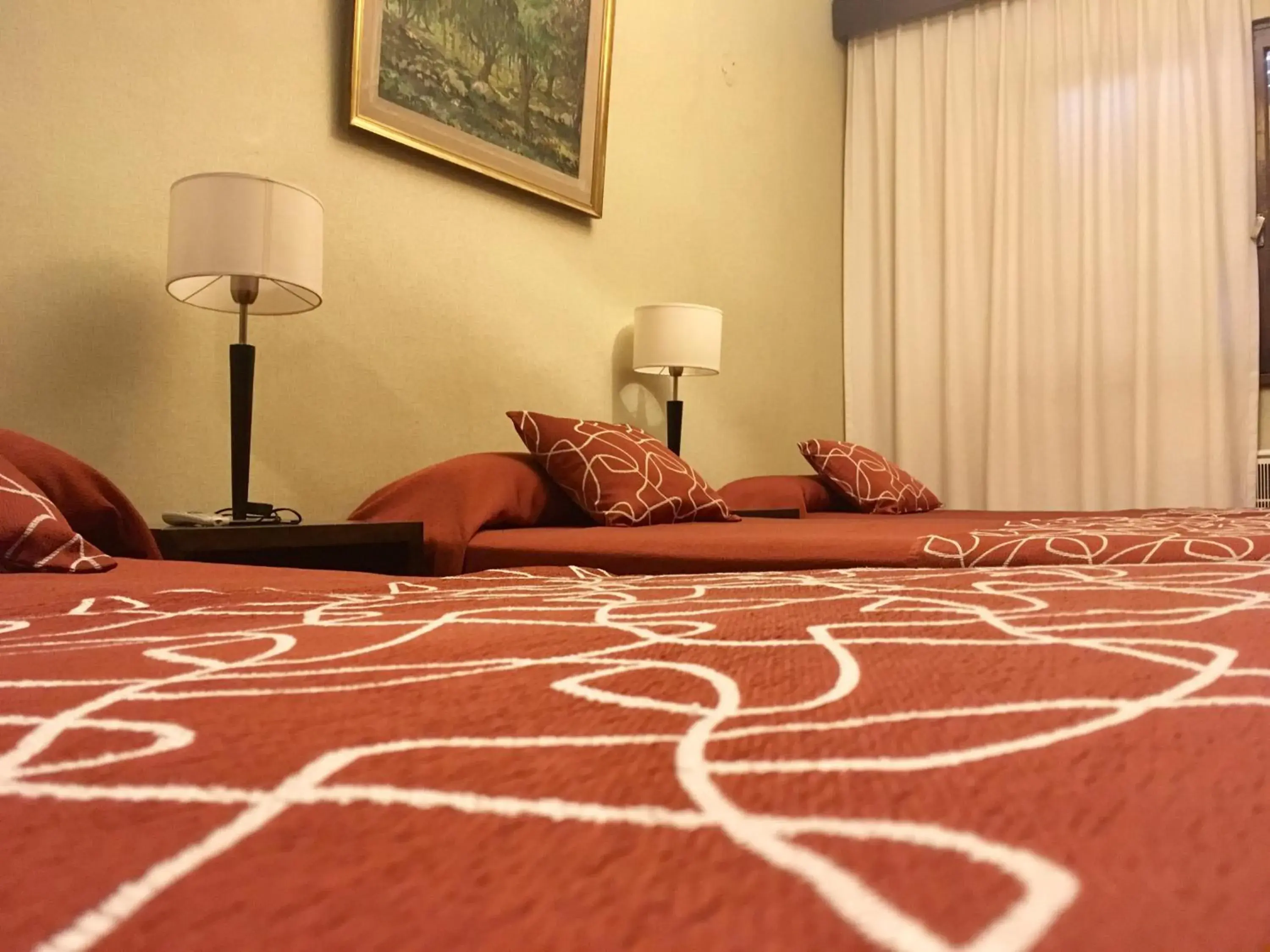 Bed in Hotel Premier