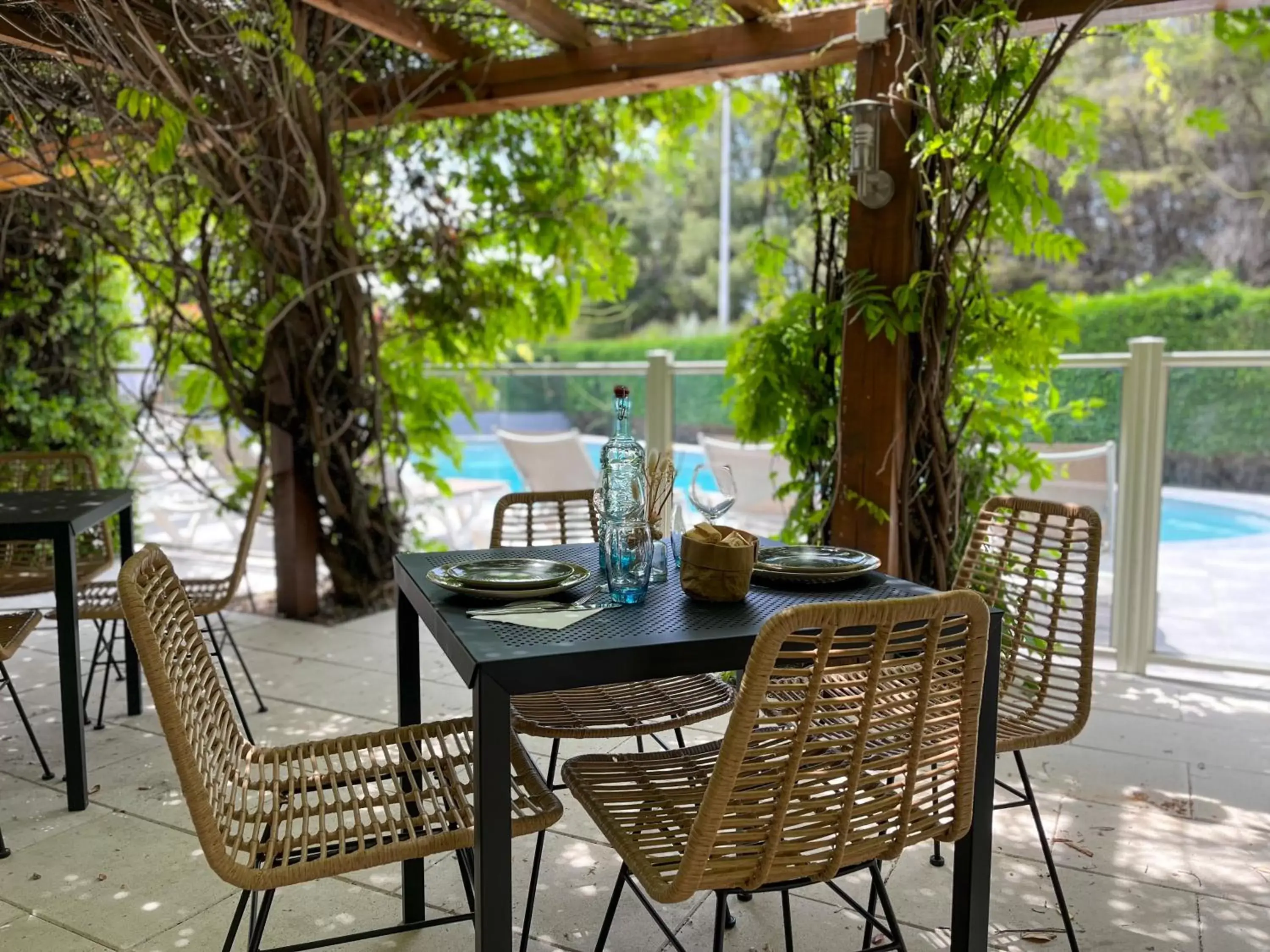 Balcony/Terrace in ibis Nîmes Ouest - A9