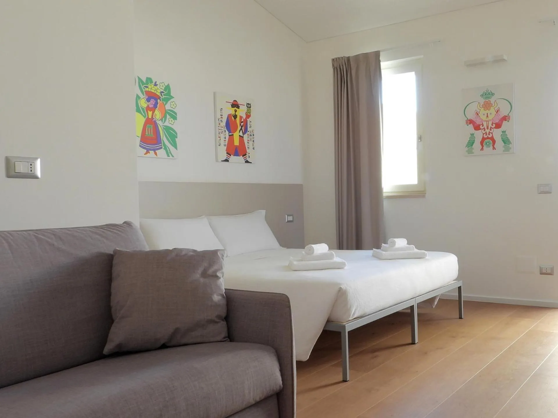 Bedroom, Bed in Al Cappuccino Vecchio