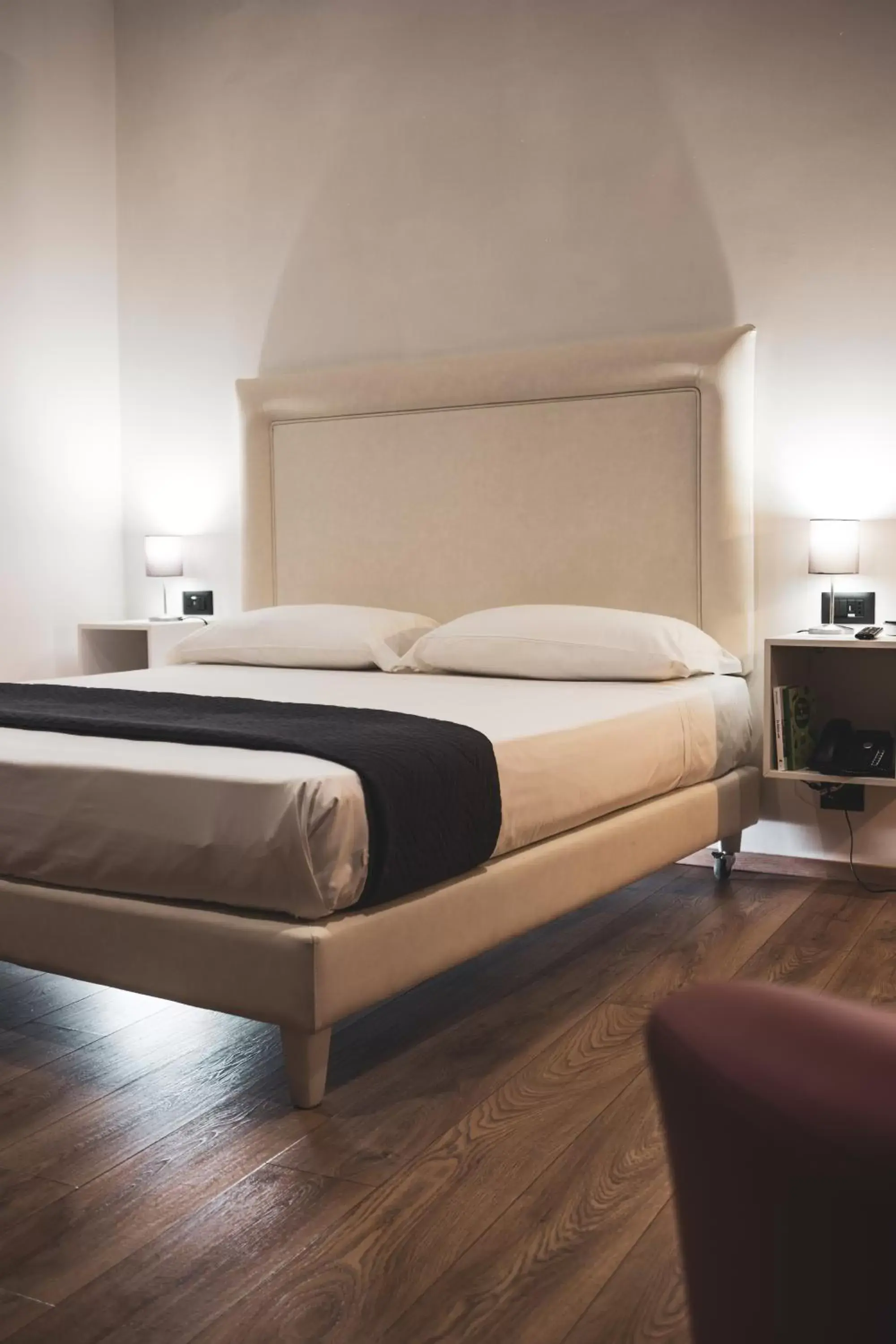 Bed in RESIDENZE CASSOLI B&B Luxury Spa