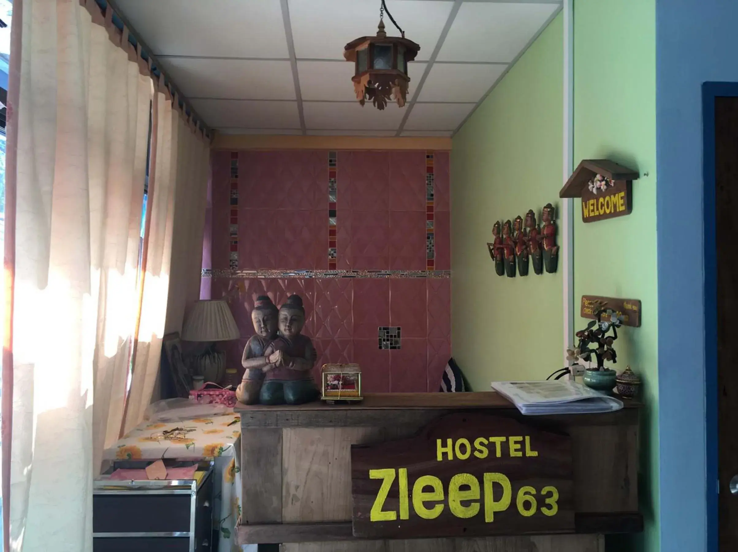 Lobby/Reception in ZLEEP63 Hostel