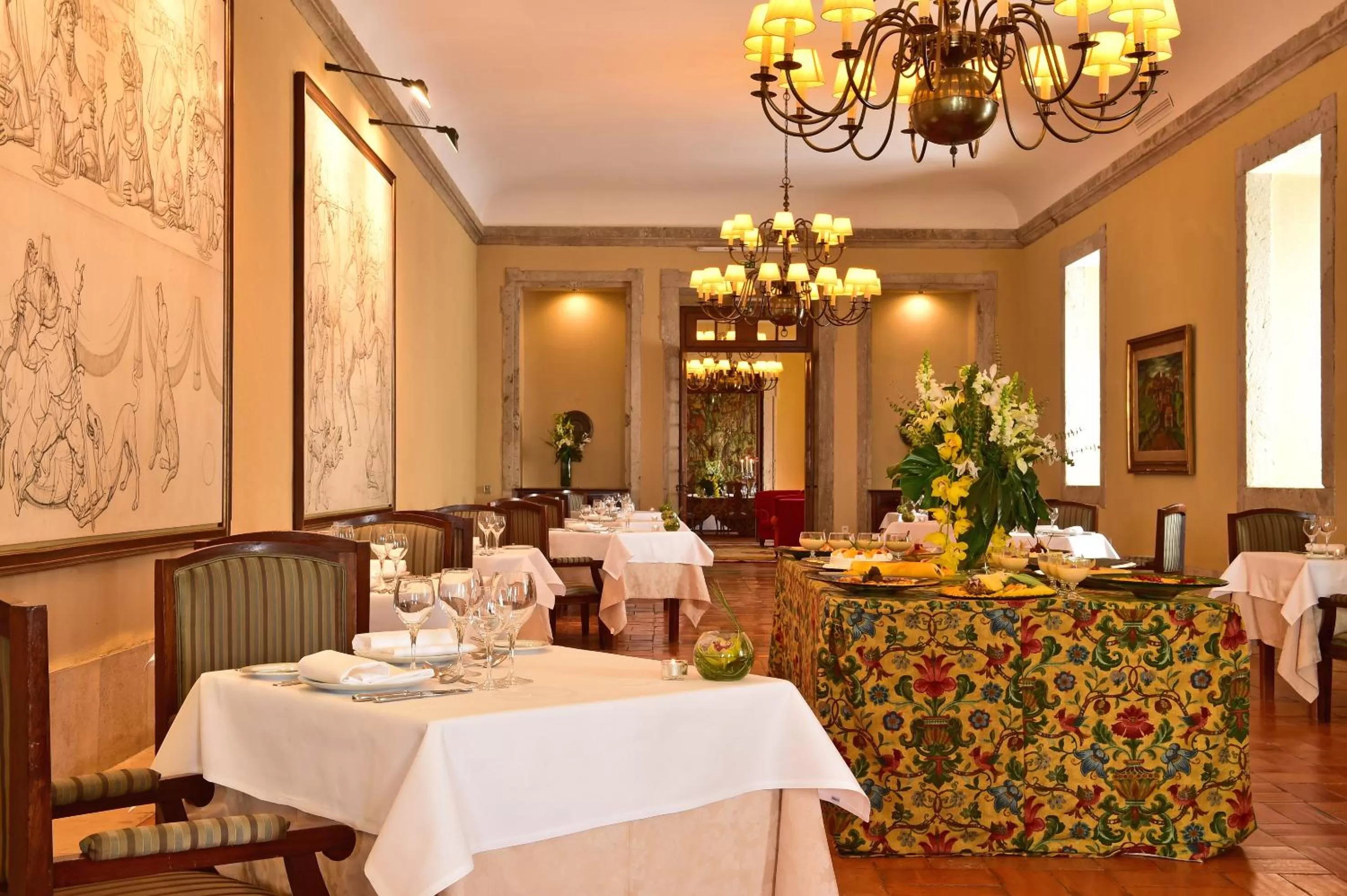 Restaurant/places to eat in Pousada Castelo de Palmela