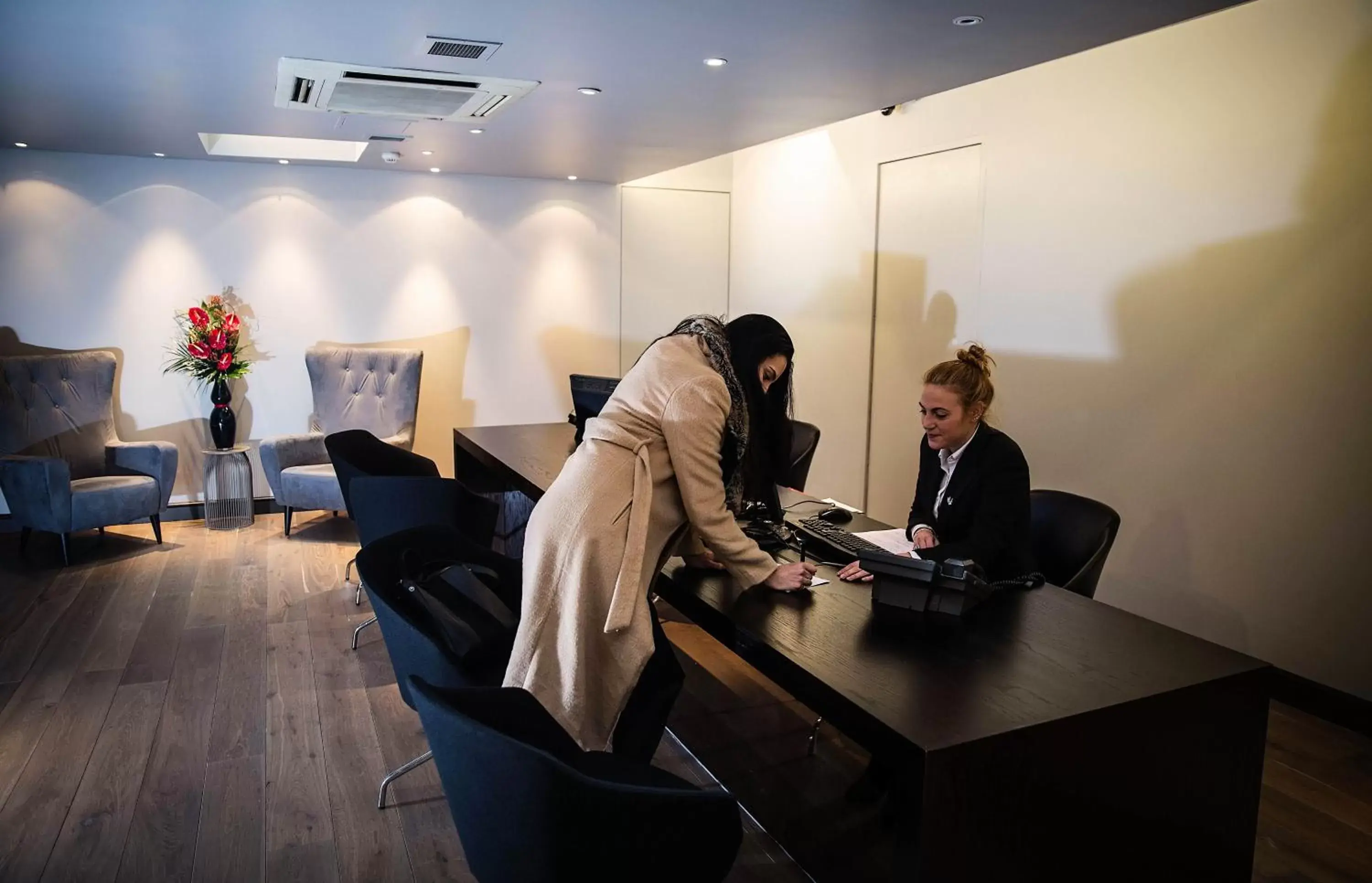 Lobby or reception in Malmaison Edinburgh Lobby or reception in Malmaison Edinburgh