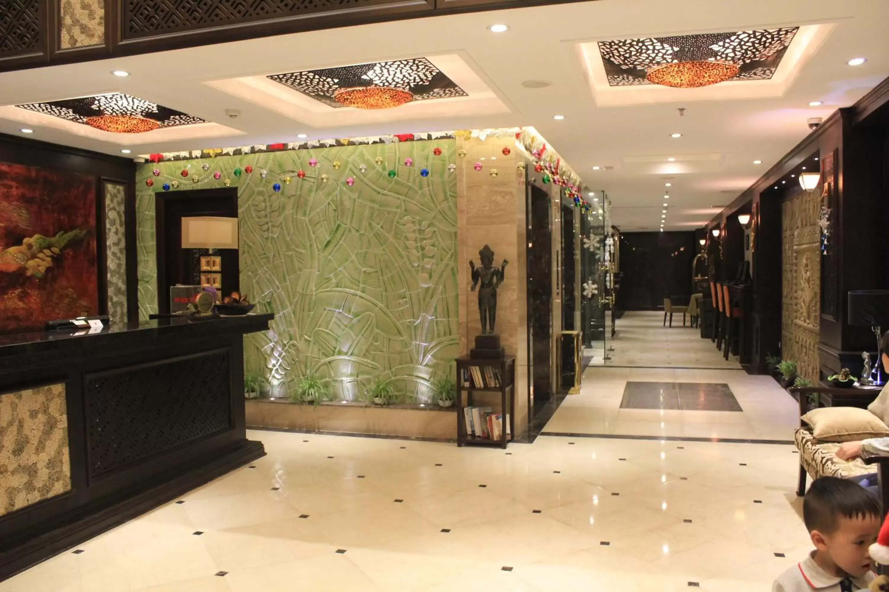 Lobby or reception, Lobby/Reception in Golden Lotus Luxury Hotel