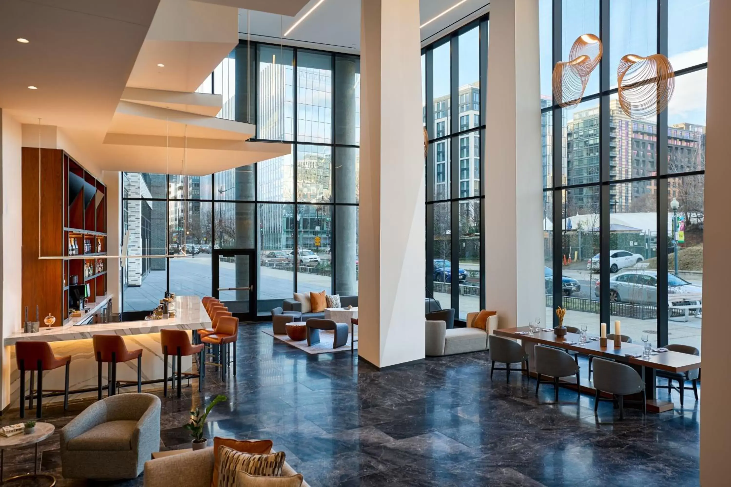 Property building, Lounge/Bar in Washington Marriott Capitol Hill