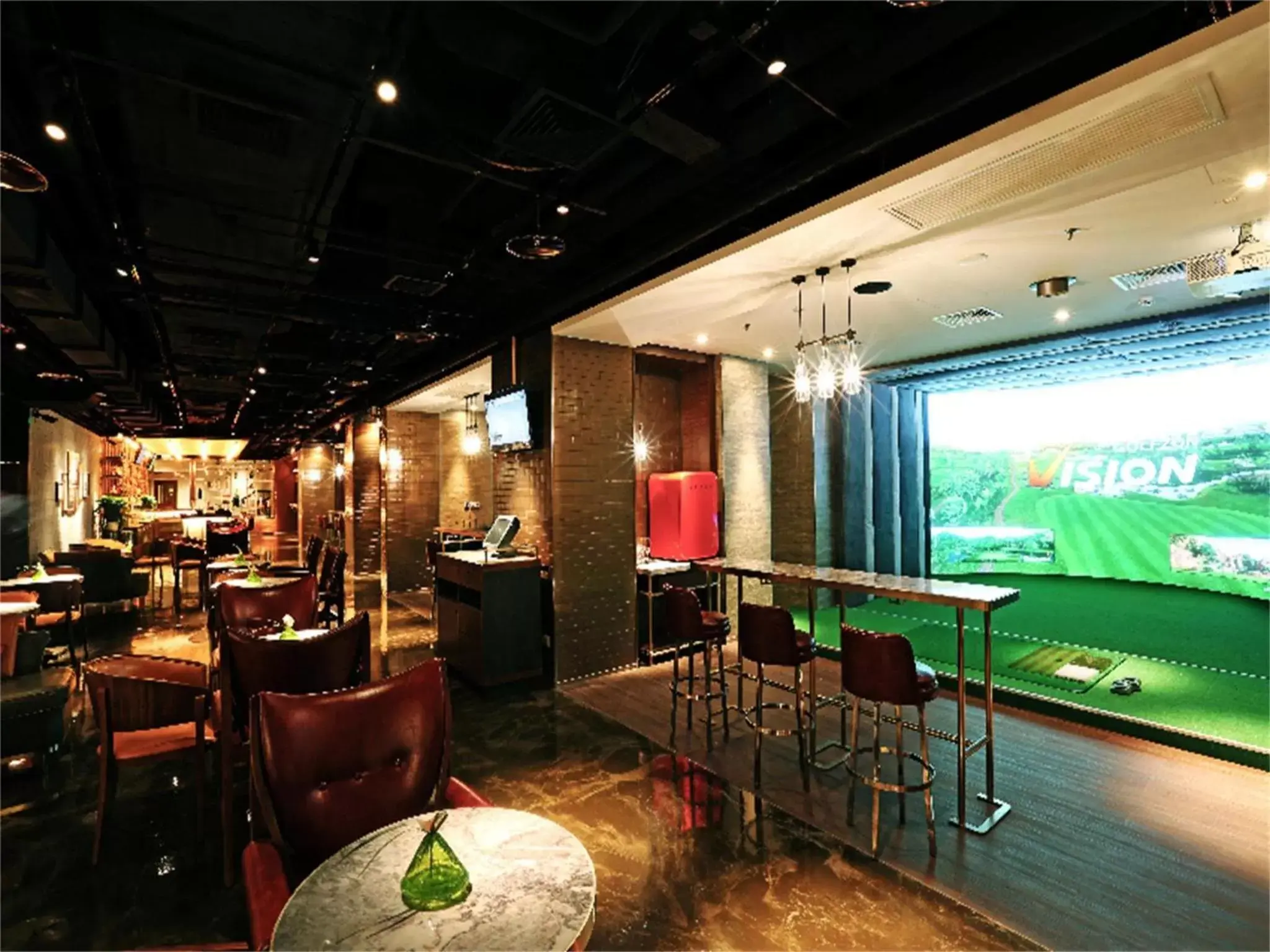 Lounge or bar, Restaurant/Places to Eat in Shangri-La Dalian