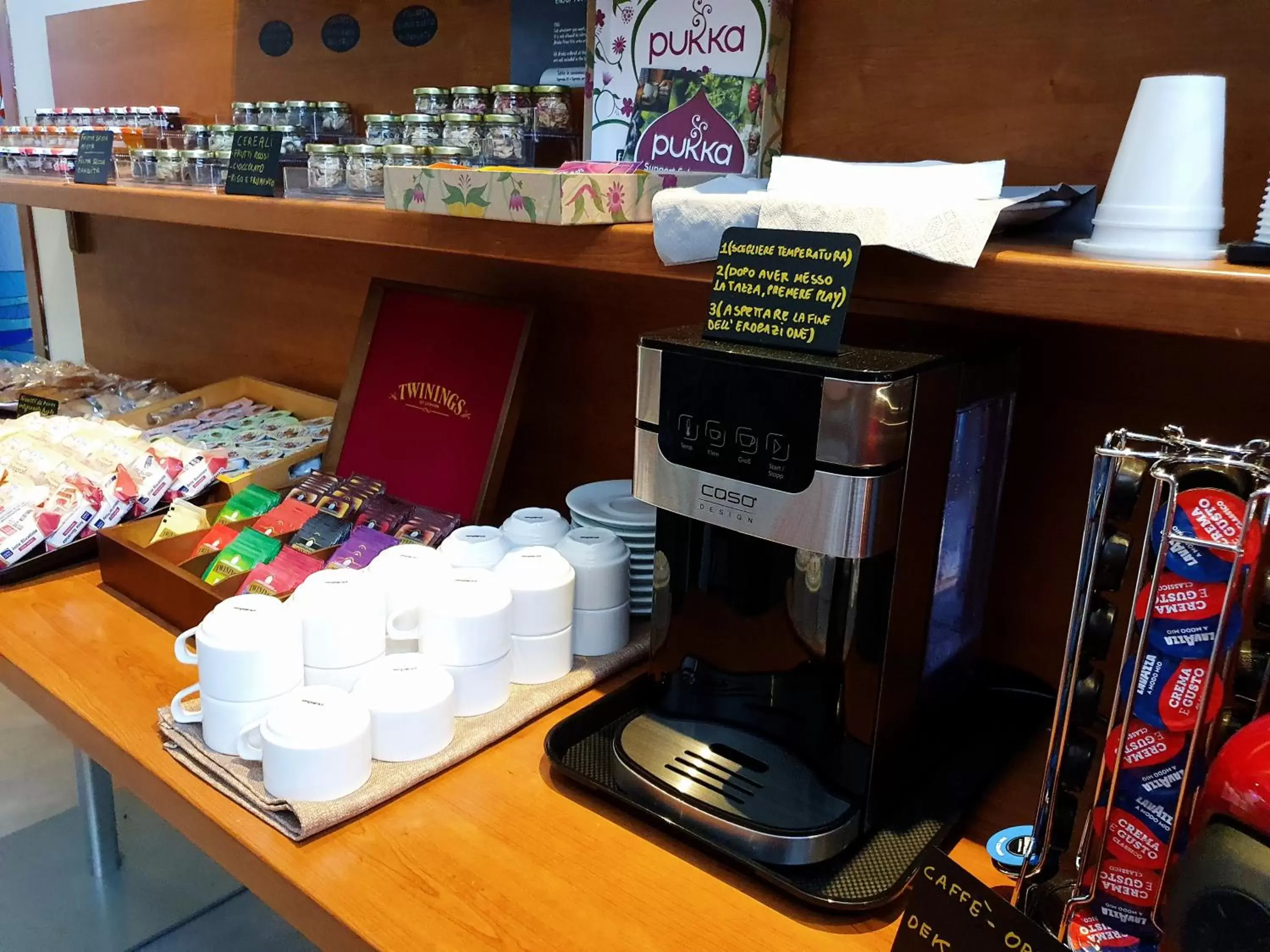 Coffee/tea facilities in Il Gabbiano