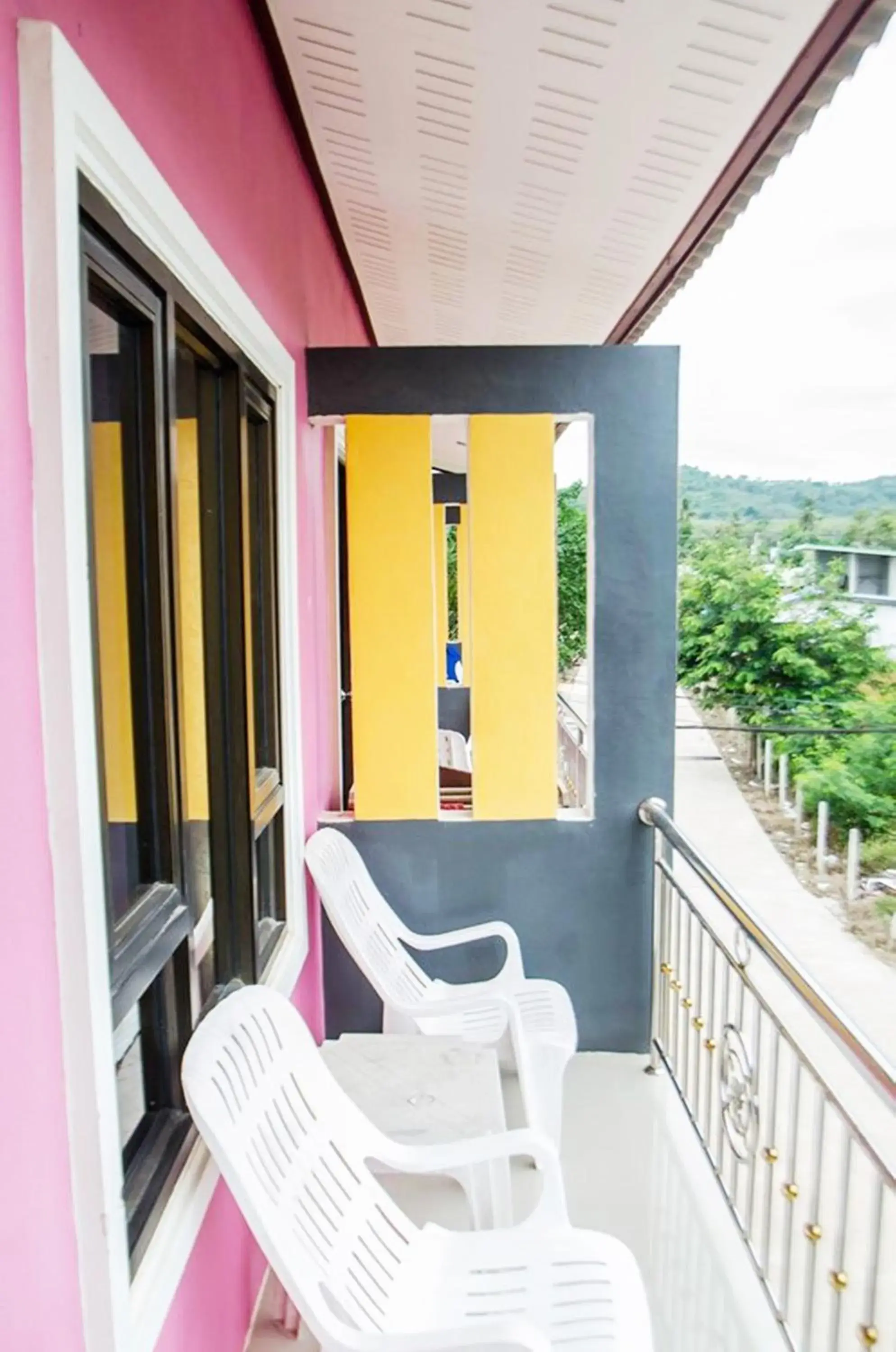 View (from property/room), Balcony/Terrace in Lanta New Beach Bungalows - SHA Plus