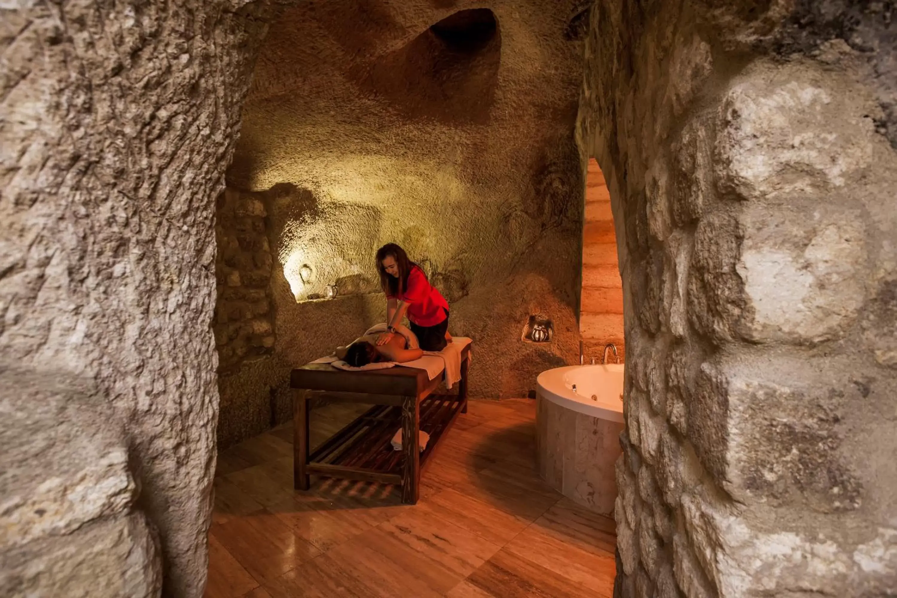 Hot Tub in Yunak Evleri Cappadocia