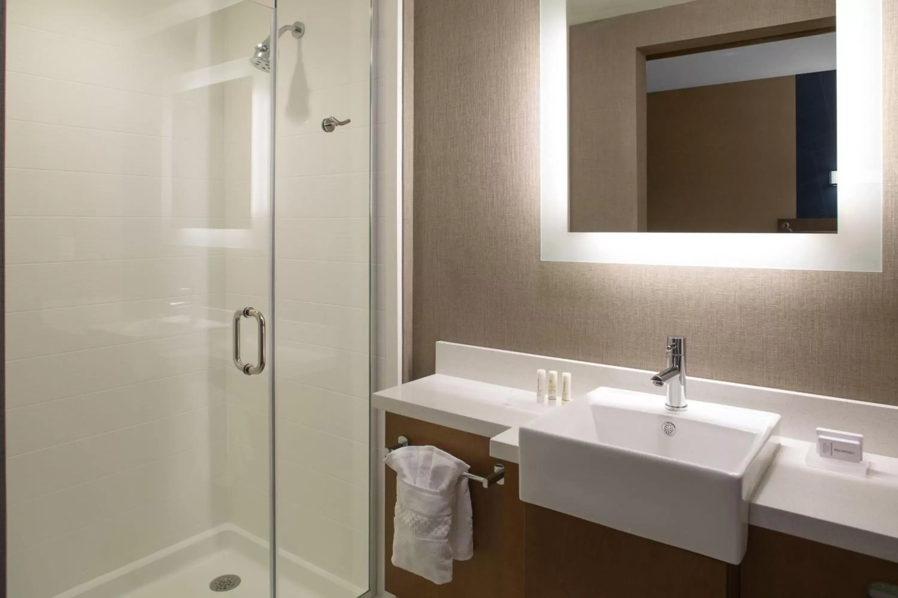 Bathroom in SpringHill Suites by Marriott Kansas City Lenexa/City Center