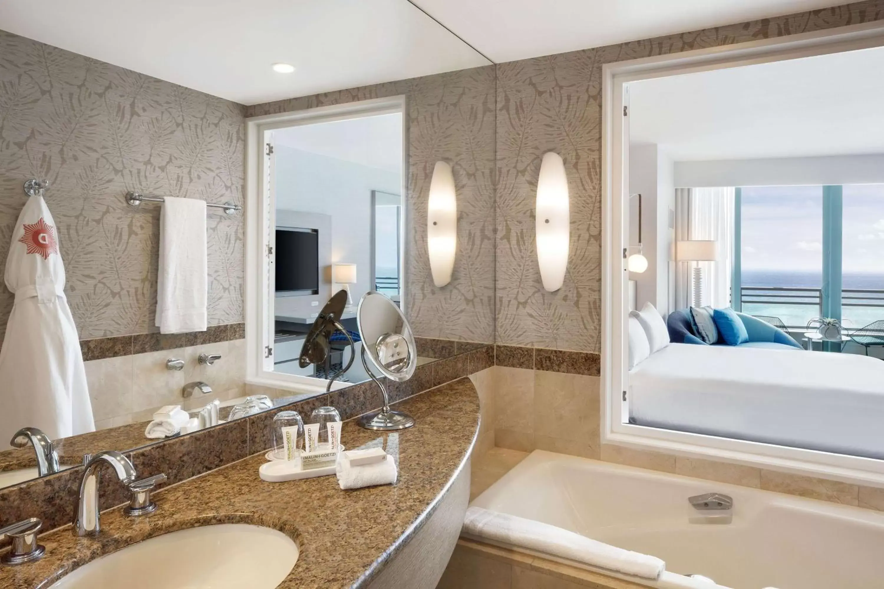Bathroom in The Diplomat Beach Resort Hollywood, Curio Collection by Hilton