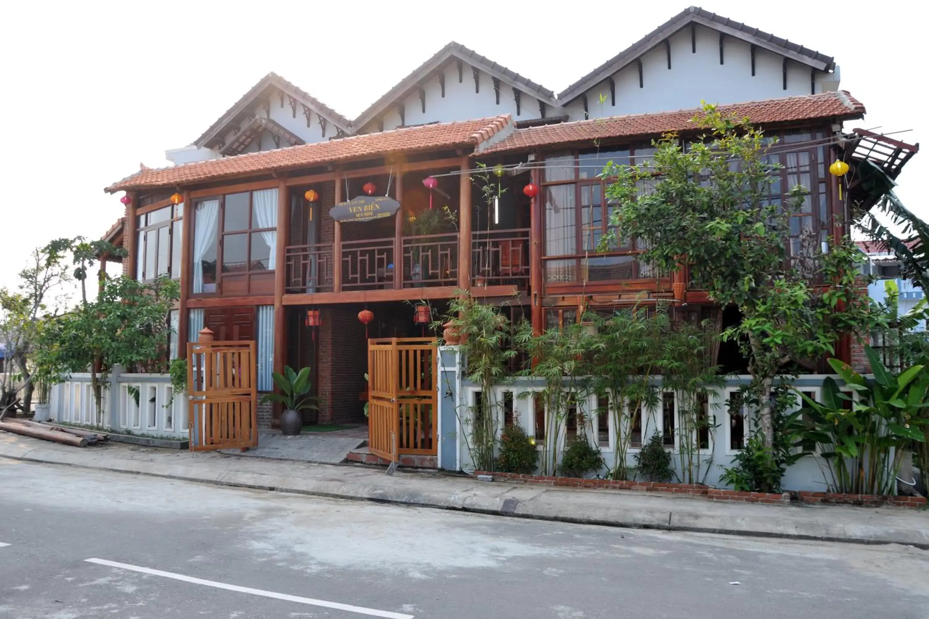 Facade/entrance in Seaside An Bang Homestay Facade/entrance in Seaside An Bang Homestay