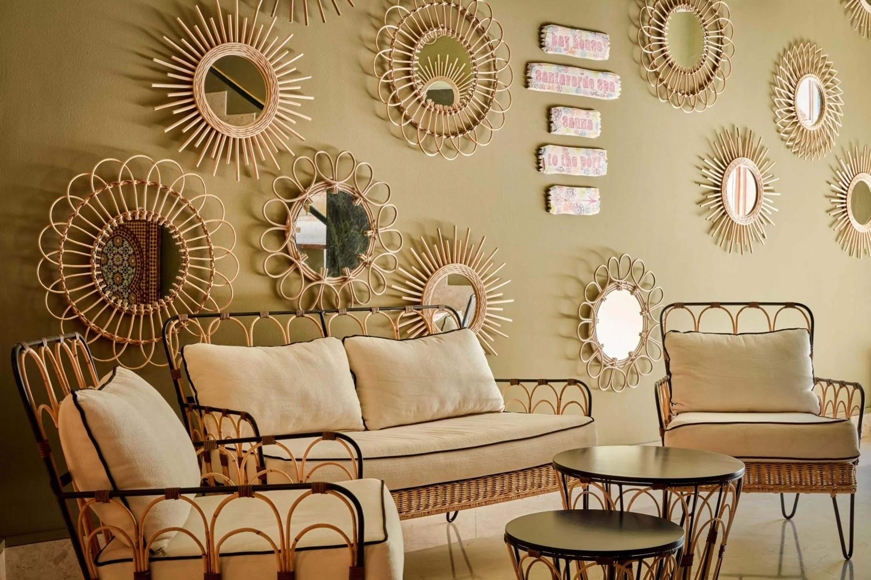 Lobby or reception in Bikini Island & Mountain Port de Soller "Adults only"