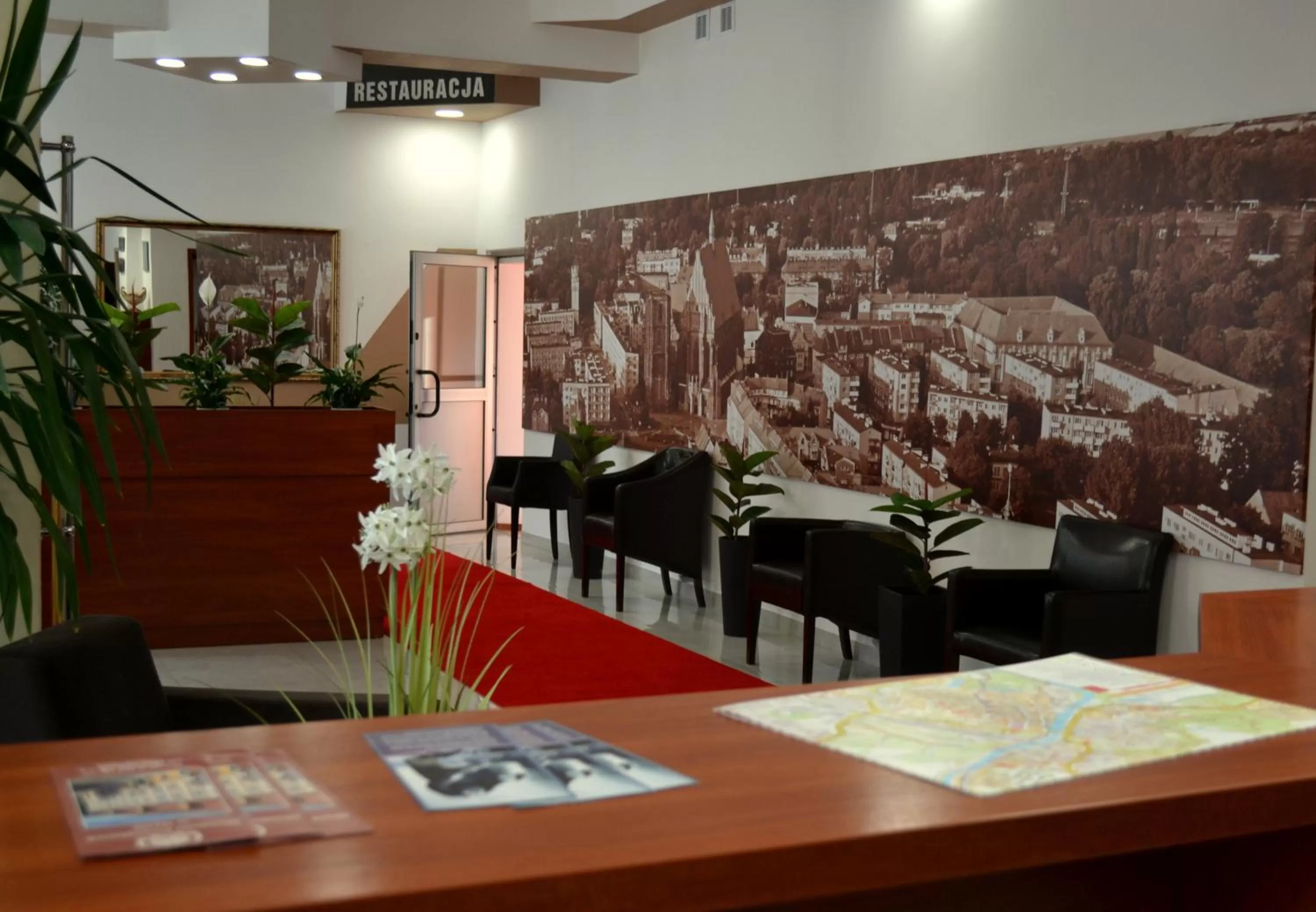 Lobby or reception in Hotel Piast