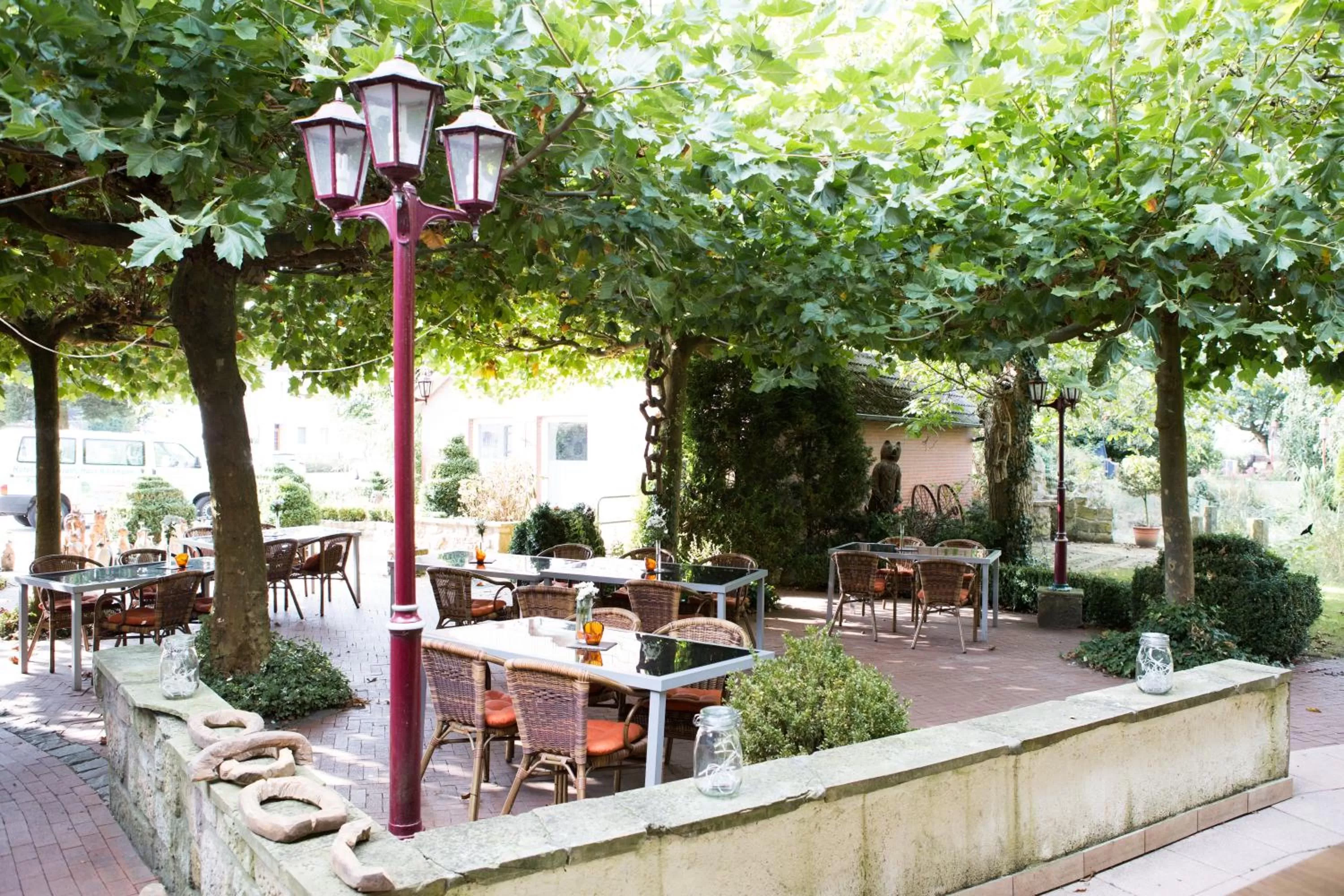 Garden view in Haus Hilckmann