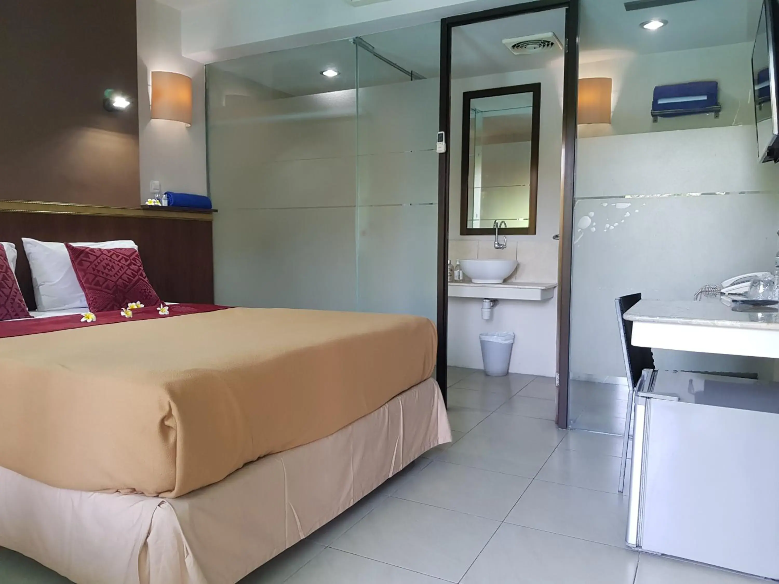 Bedroom, Bed in Sanur Agung Hotel