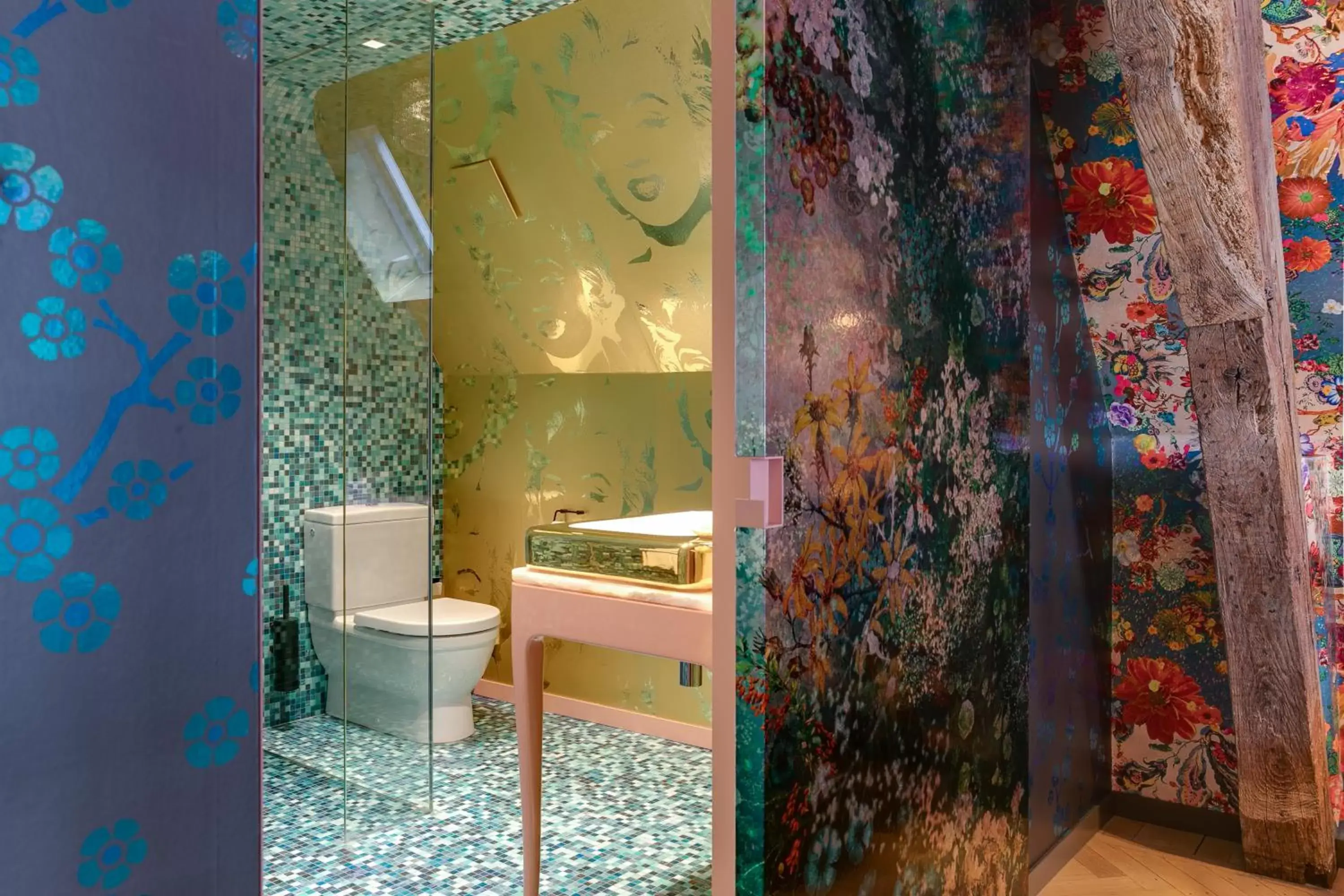 Shower, Bathroom in Small Luxury Hotel De Witte Lelie