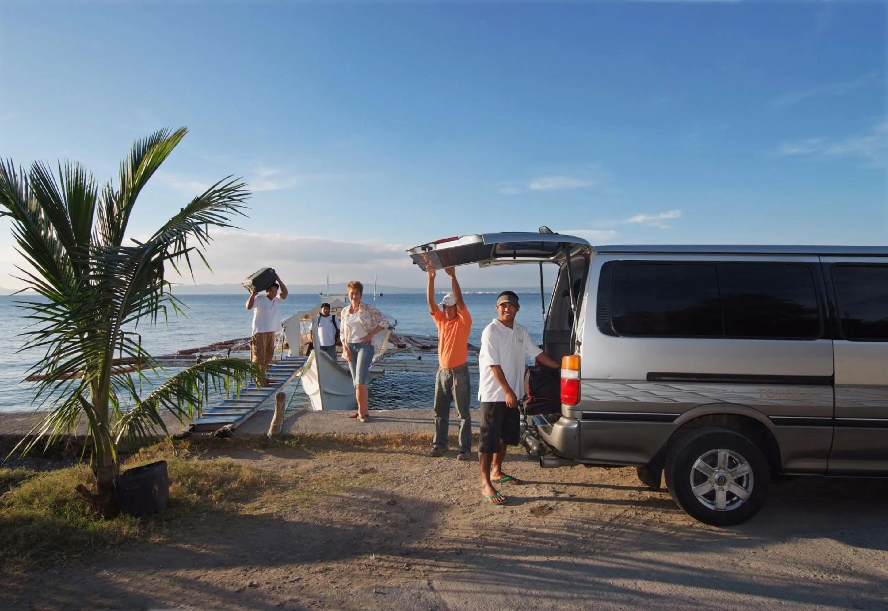People in Atlantis Dive Resort Puerto Galera