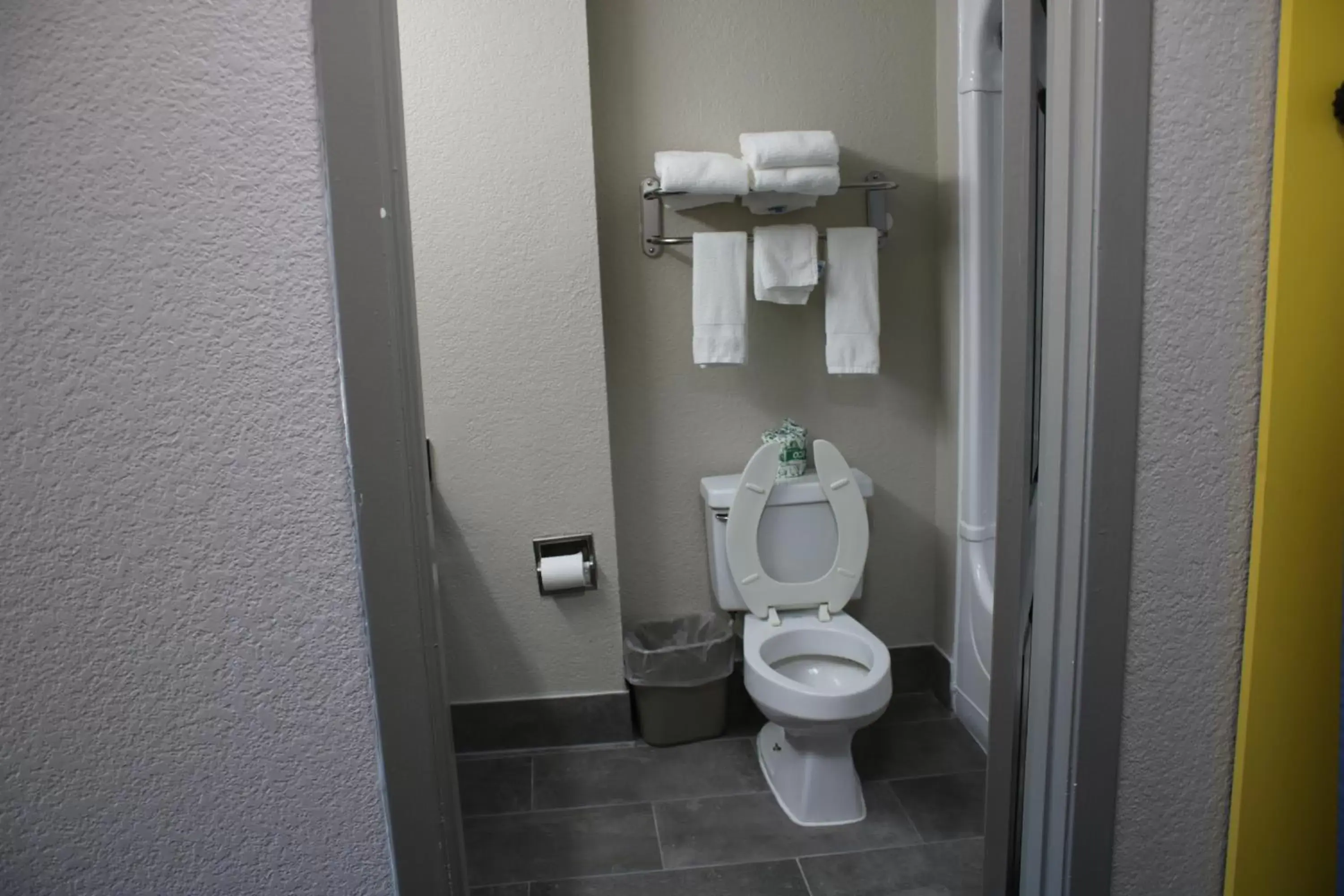 Bathroom in Days Inn by Wyndham Waco University Area