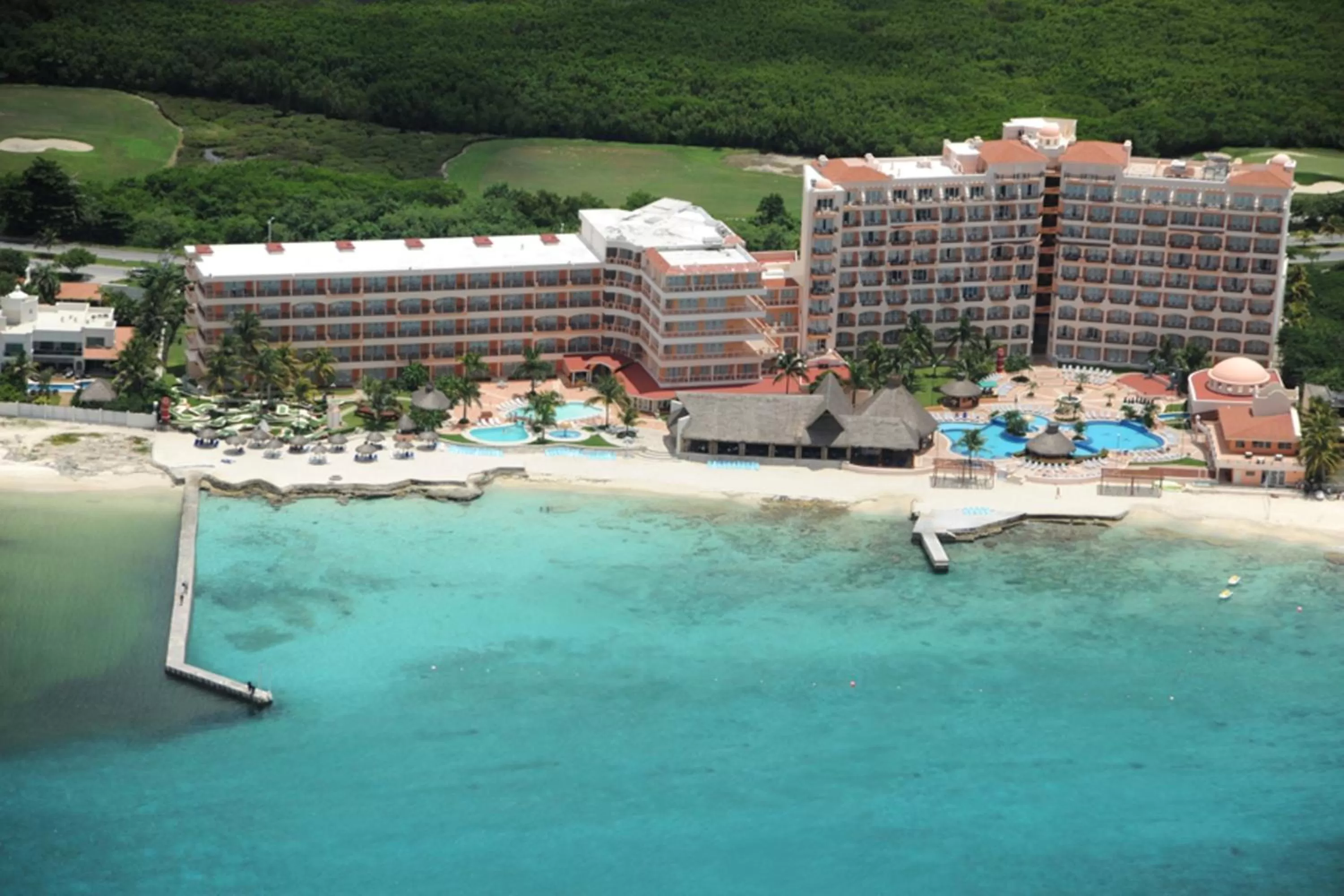 Bird's eye view in El Cozumeleño Beach Resort - All Inclusive