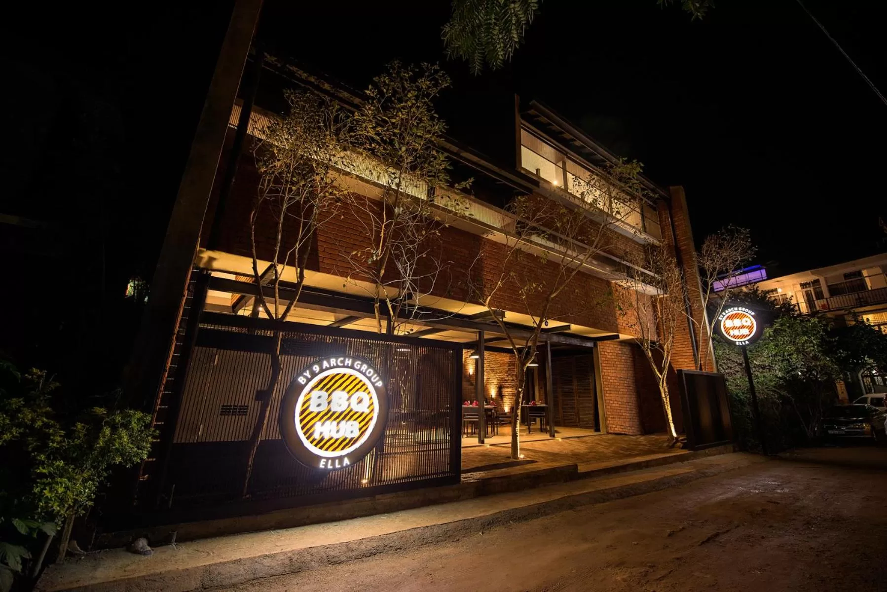 Off site in BBQ HUB Ella