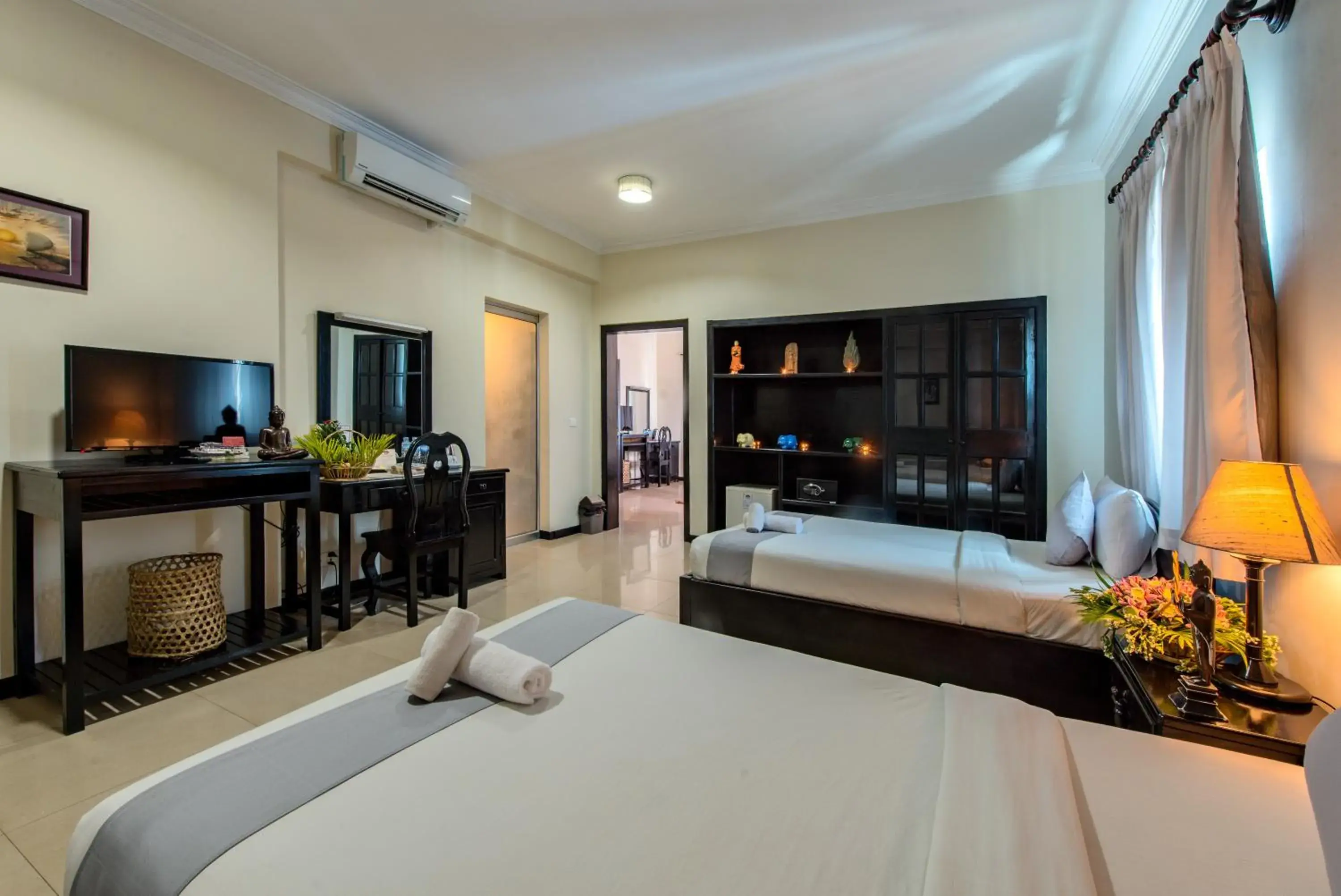 Photo of the whole room, Bed in Angkor Panoramic Boutique Hotel