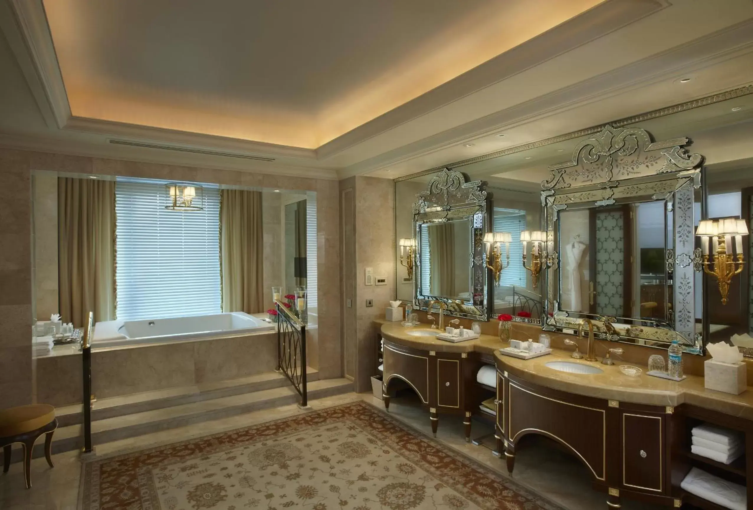 Bathroom in The Leela Palace New Delhi