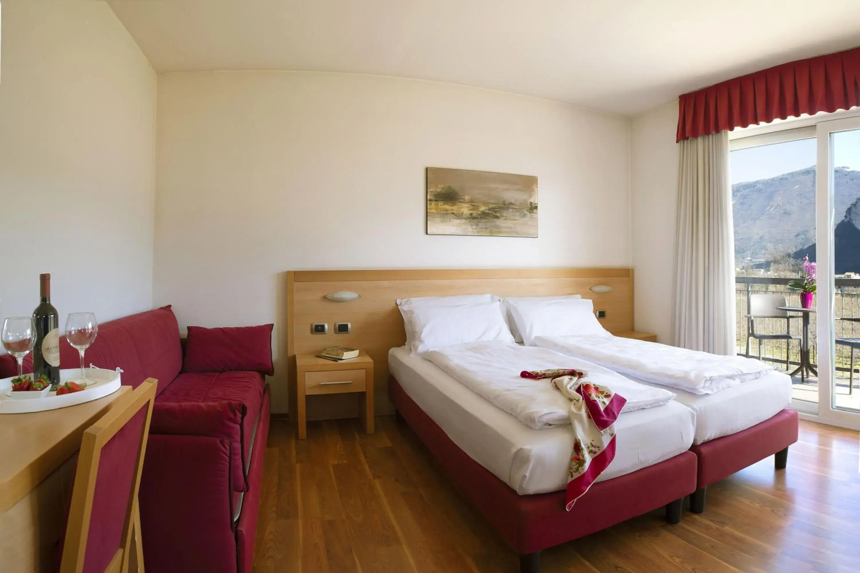 Bed in Hotel Al Maso