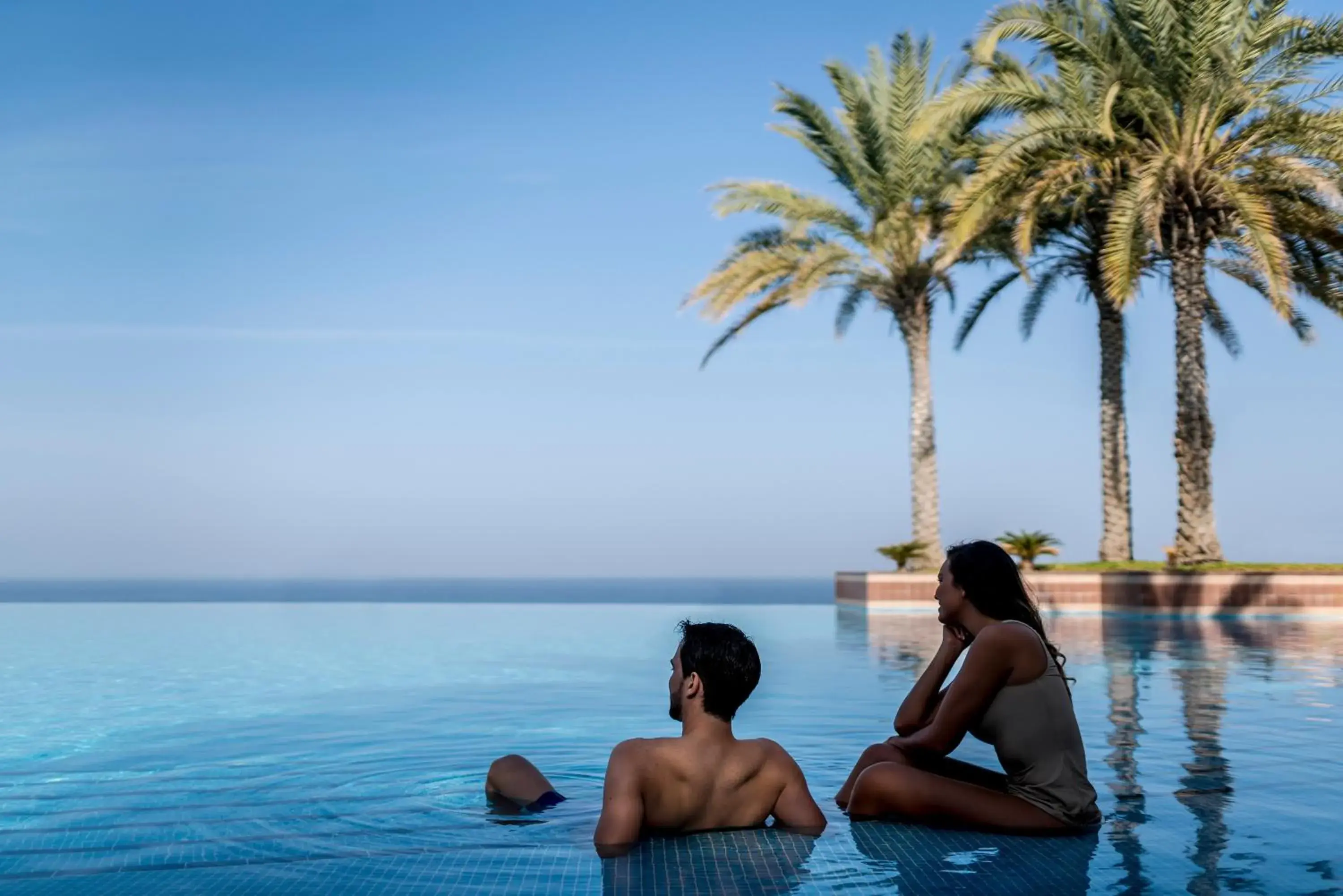 Pool view, Swimming Pool in Shangri-La Al Husn Resort & Spa