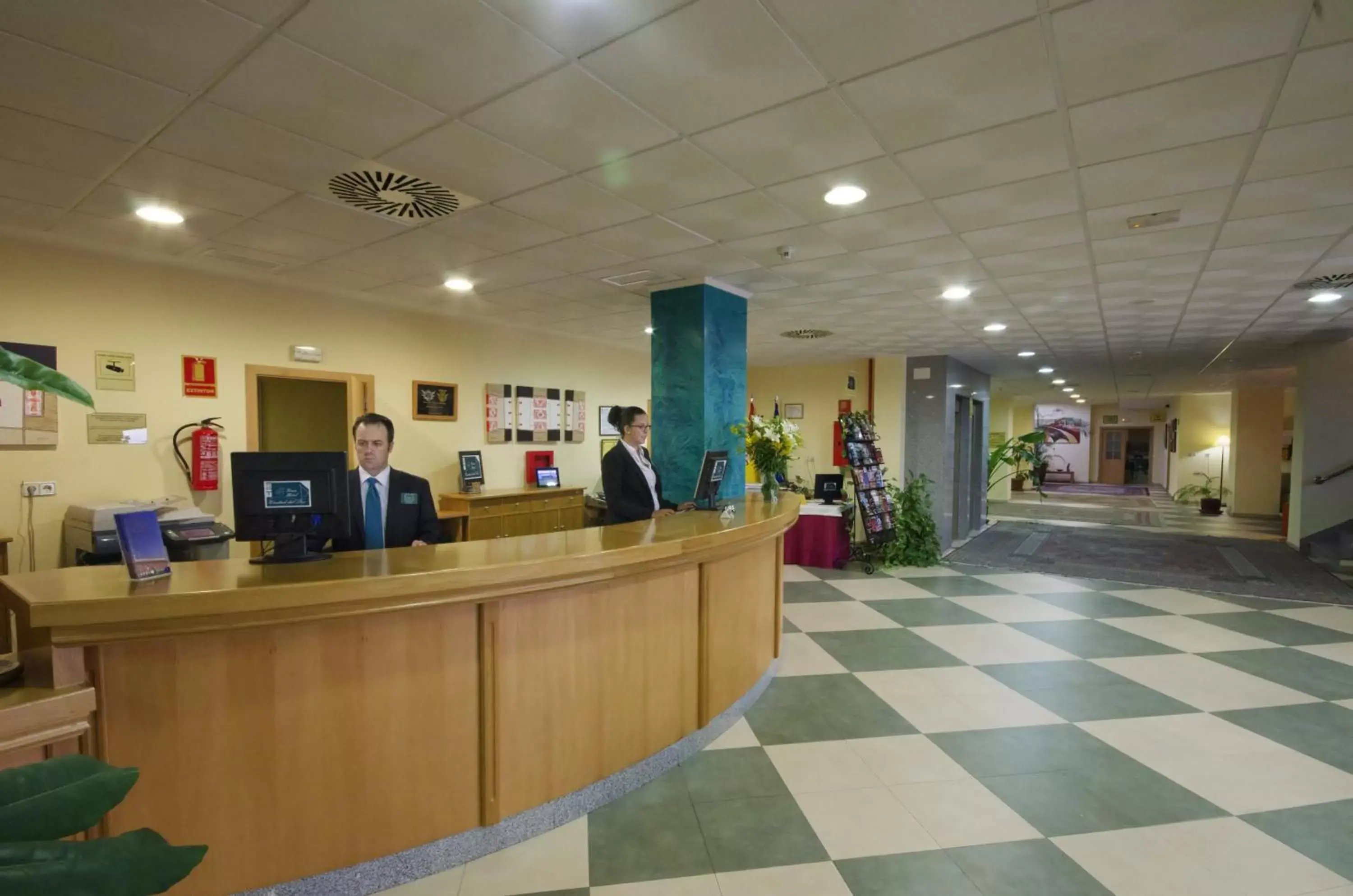 Lobby or reception in Gran Hotel Ciudad Del Sur Lobby or reception in Gran Hotel Ciudad Del Sur