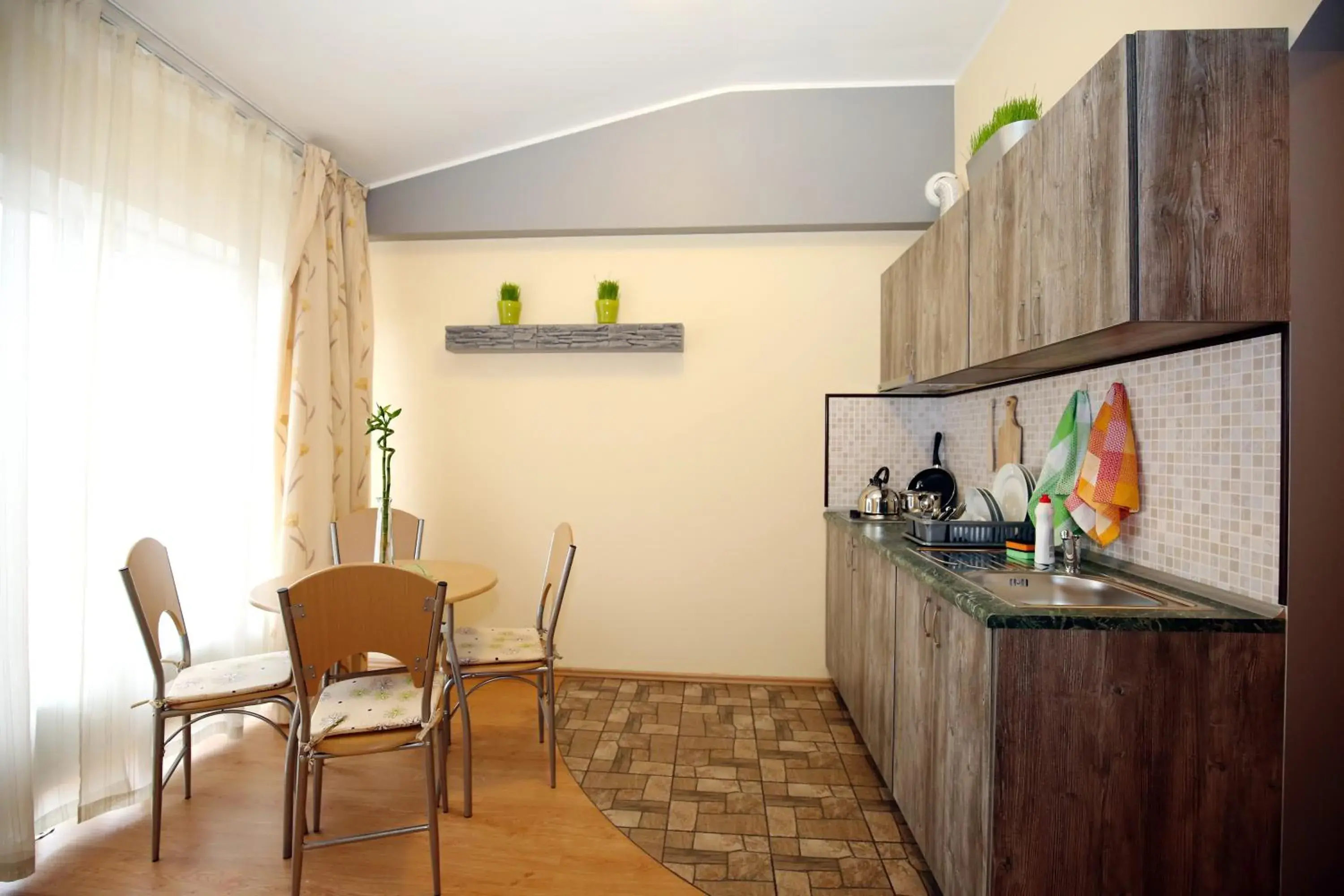 Kitchen or kitchenette, Kitchen/Kitchenette in Apart Hotel Tomo FREE PARKING