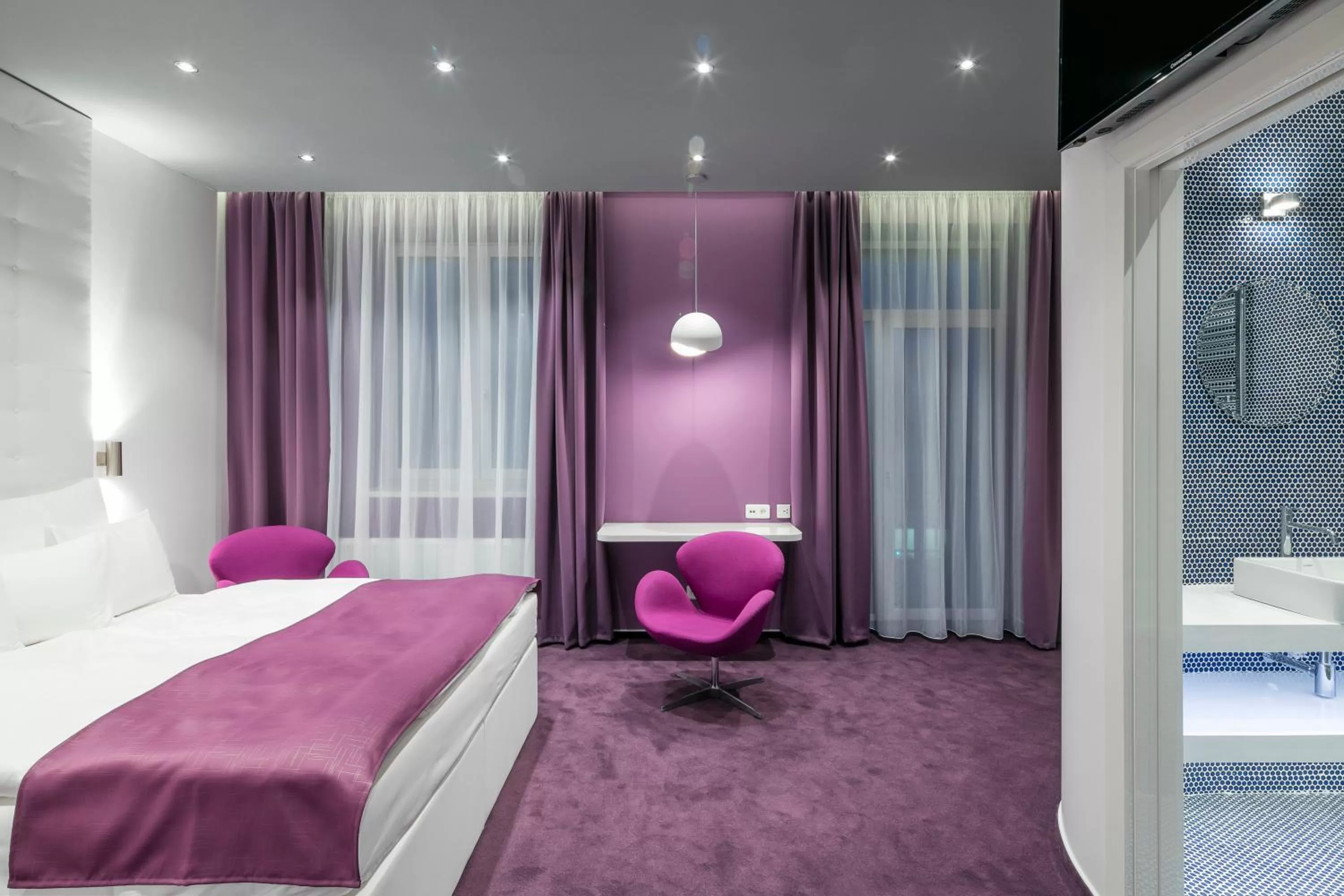 Bedroom, Bed in Pytloun Imperial Design Suites