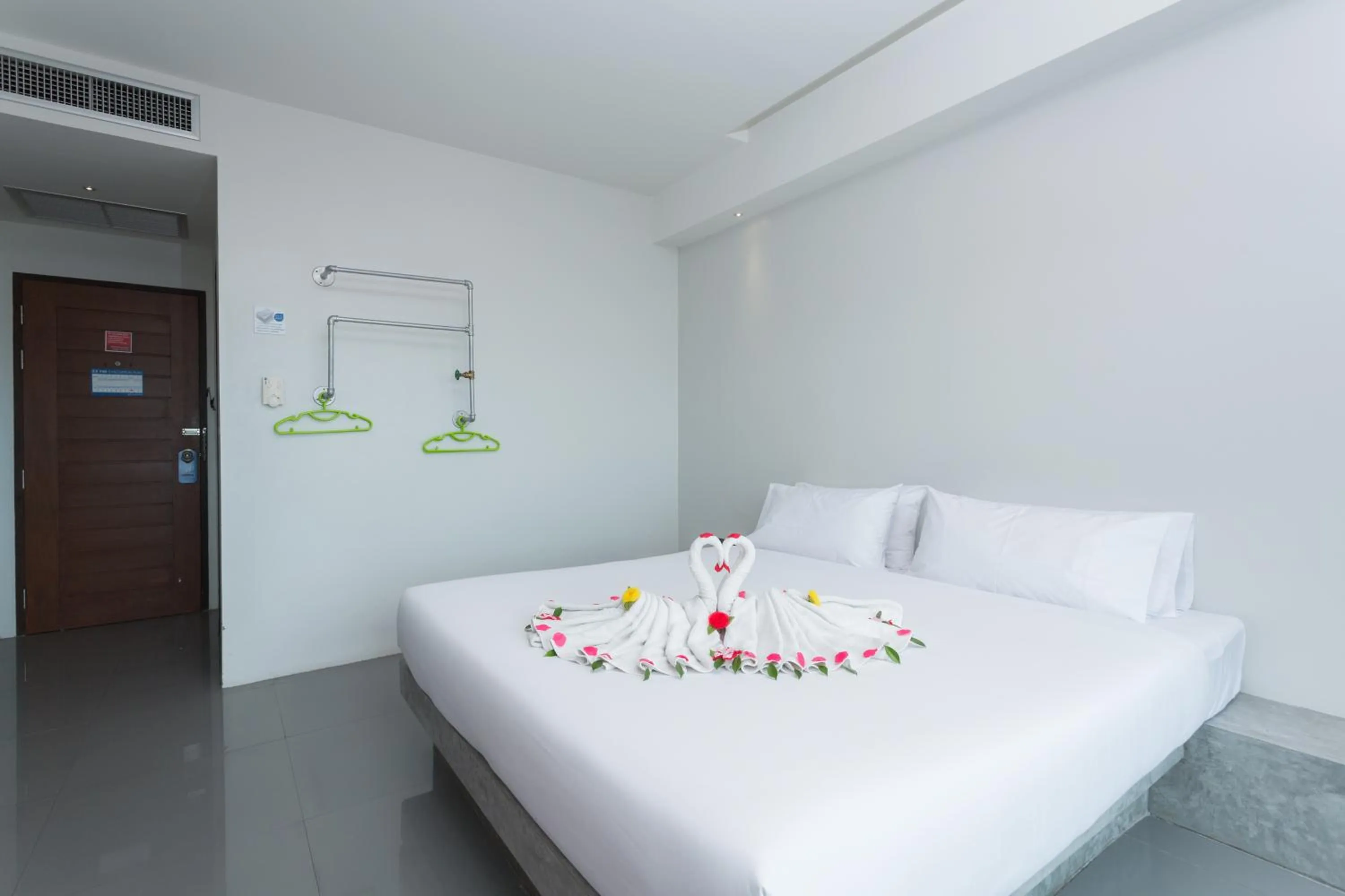 Bed in Riverside Hotel