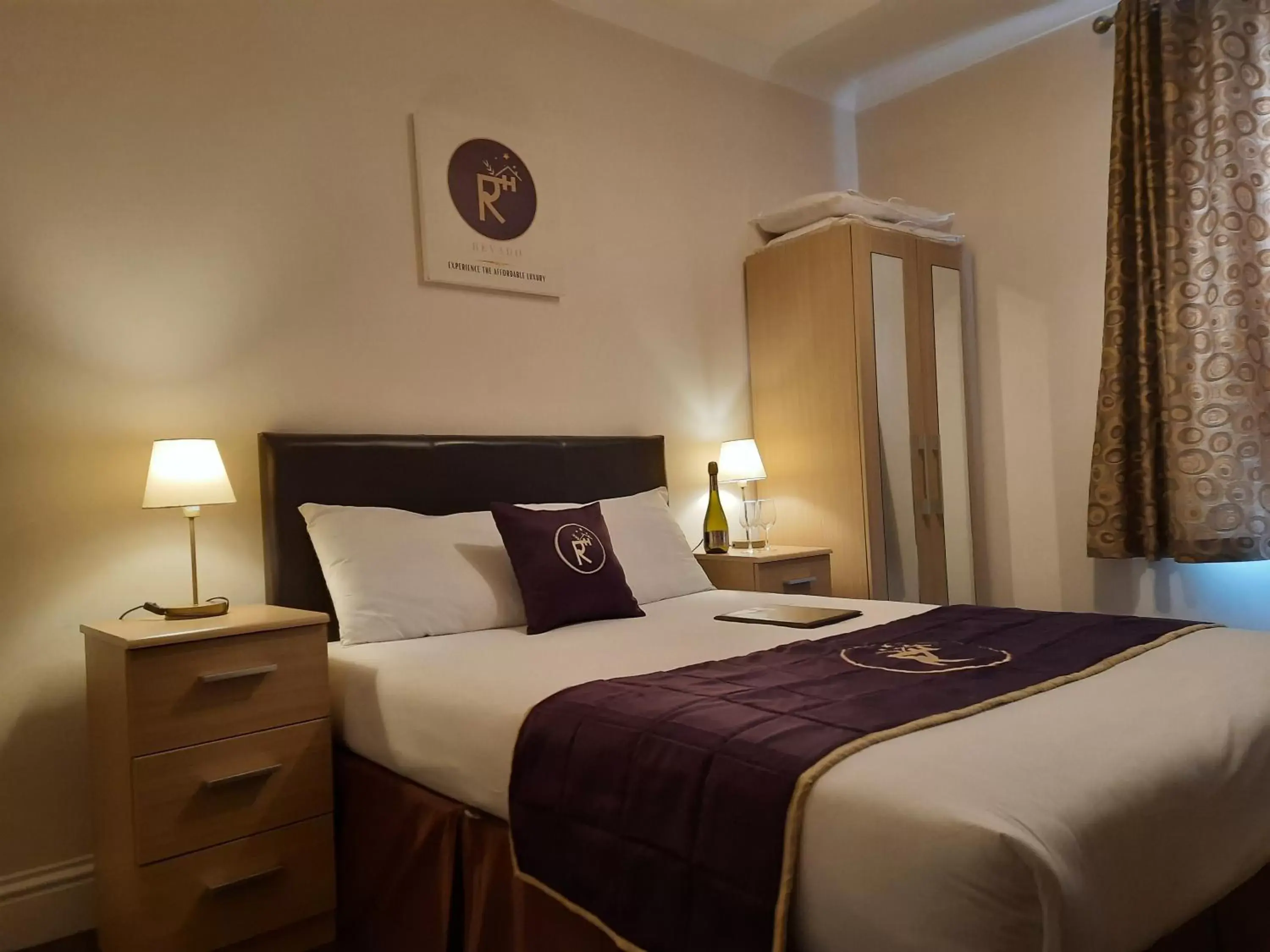 Bed in Revado Hotel Bed in Revado Hotel