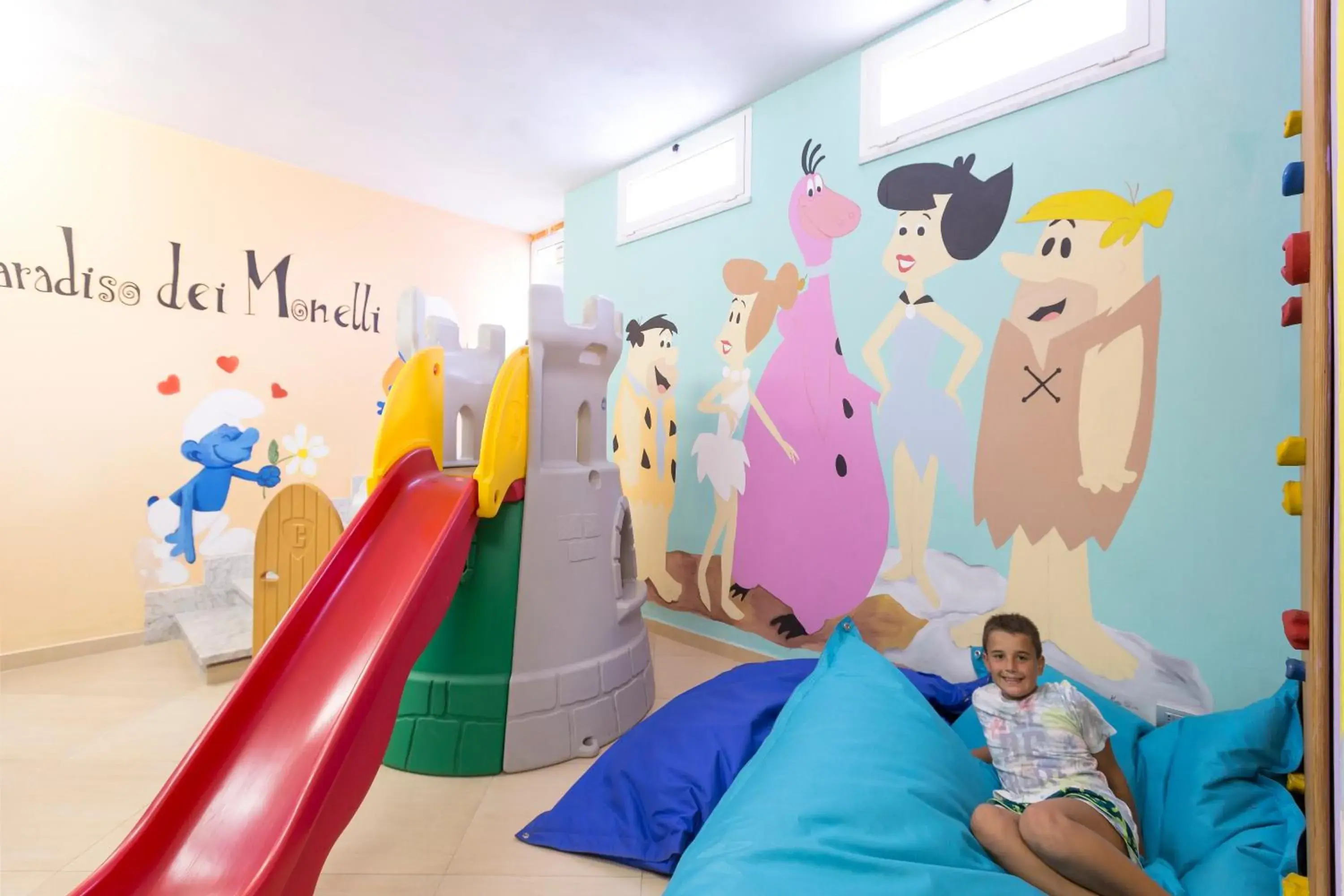 Children play ground, Children in Hotel Eco Del Mare