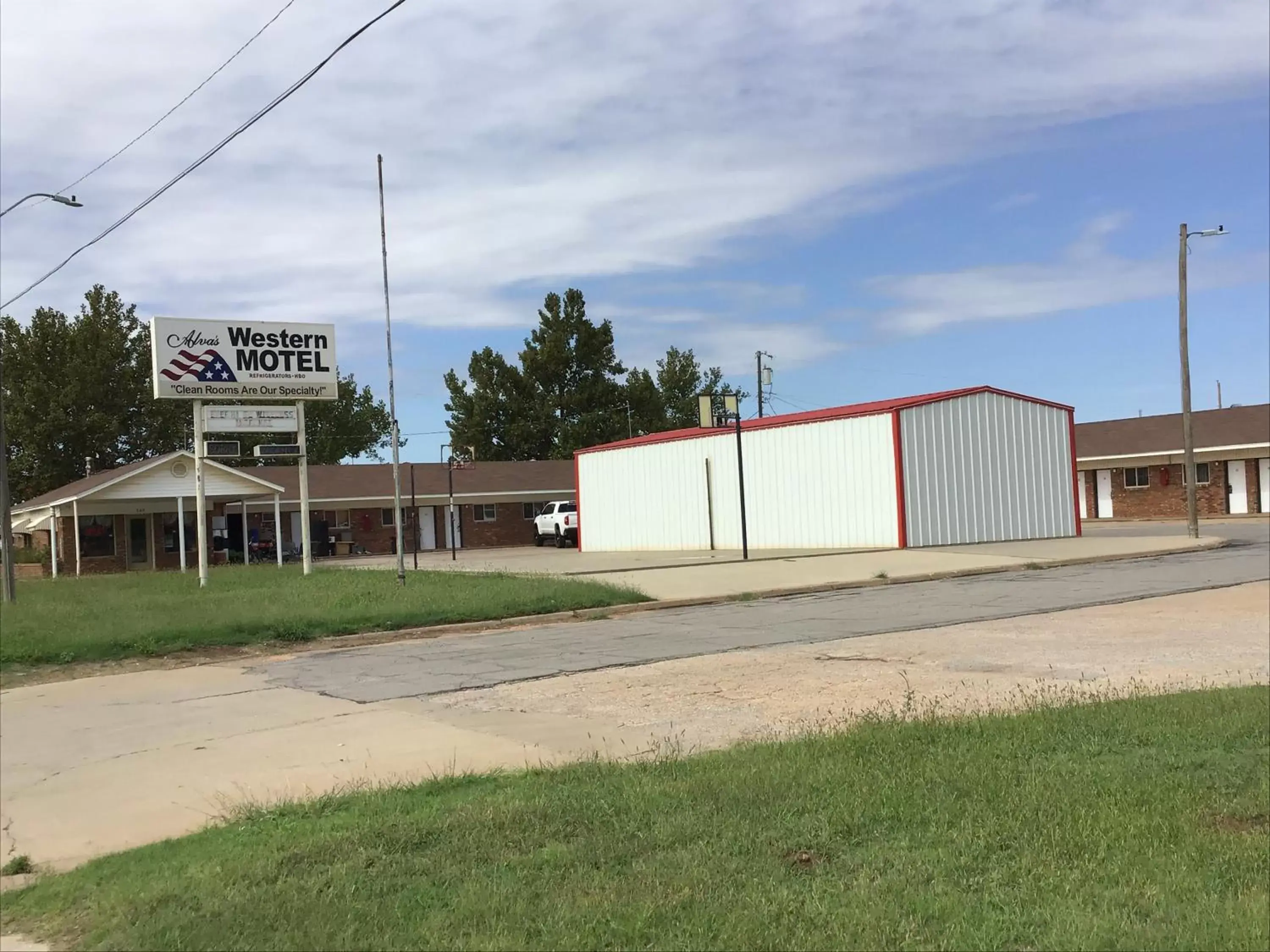 Property Building in Western motel