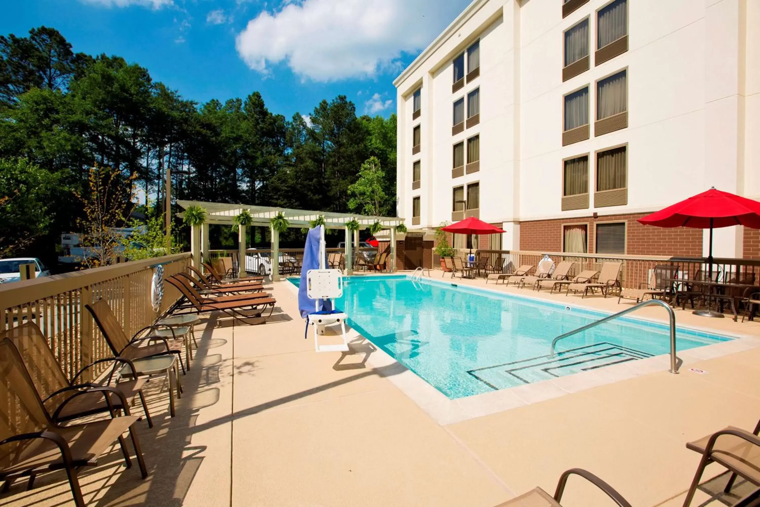 Pool view, Swimming Pool in Hampton Inn Atlanta-Northlake