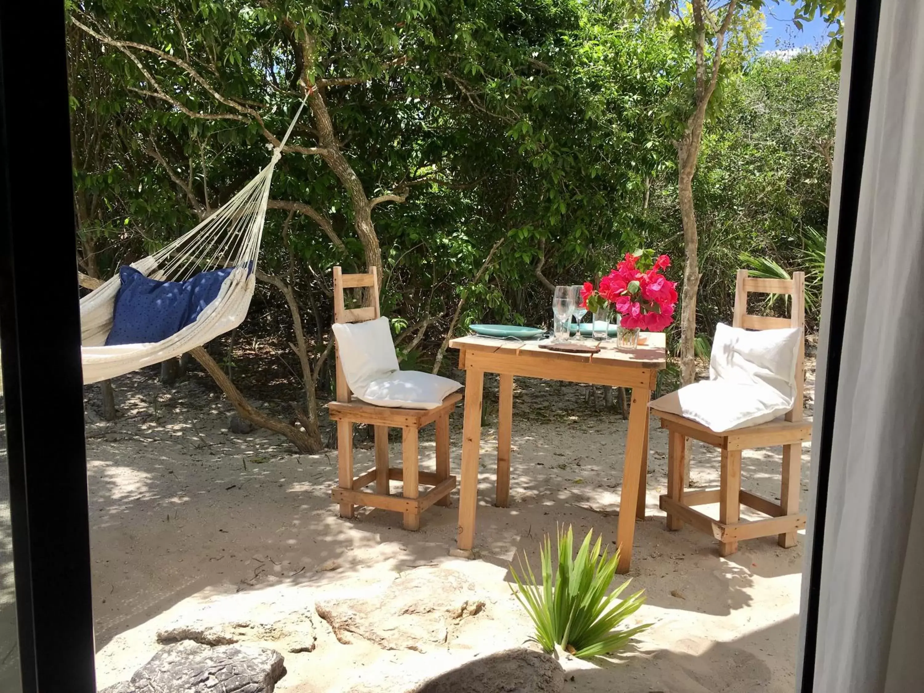 Garden in LunArena Boutique Beach Hotel Yucatan Mexico