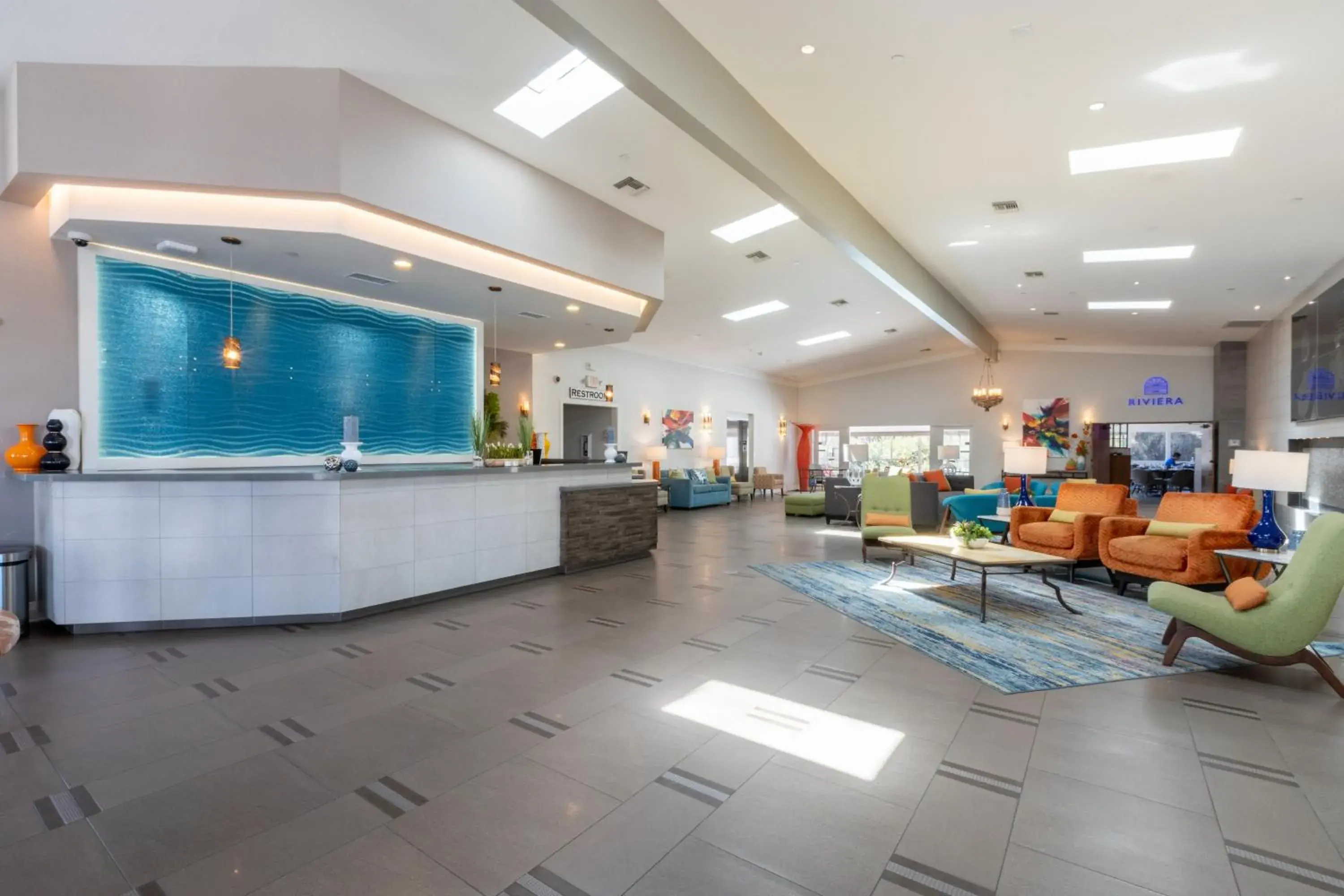 Lobby or reception in San Clemente Inn Lobby or reception in San Clemente Inn