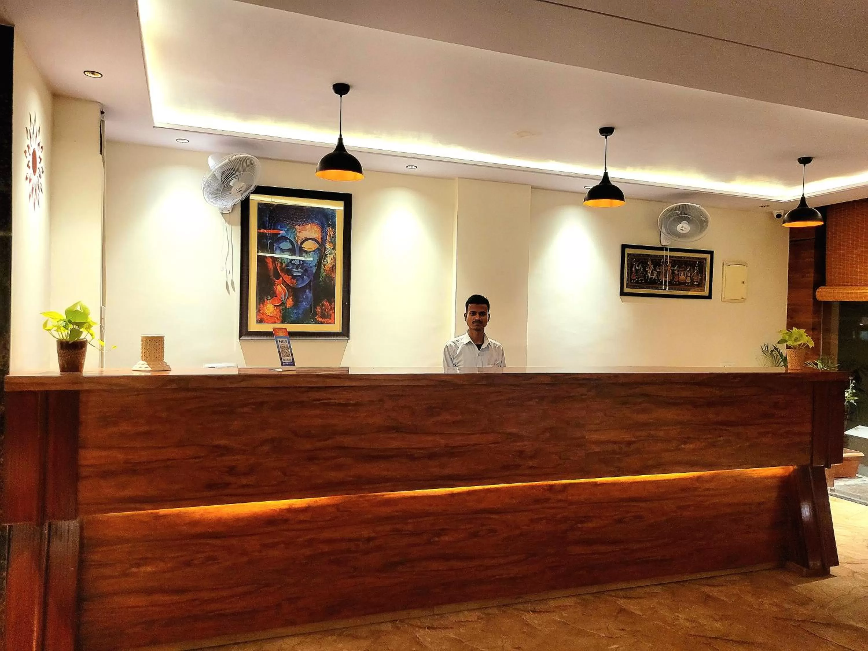 Lobby or reception in The Sarai, Hotel
