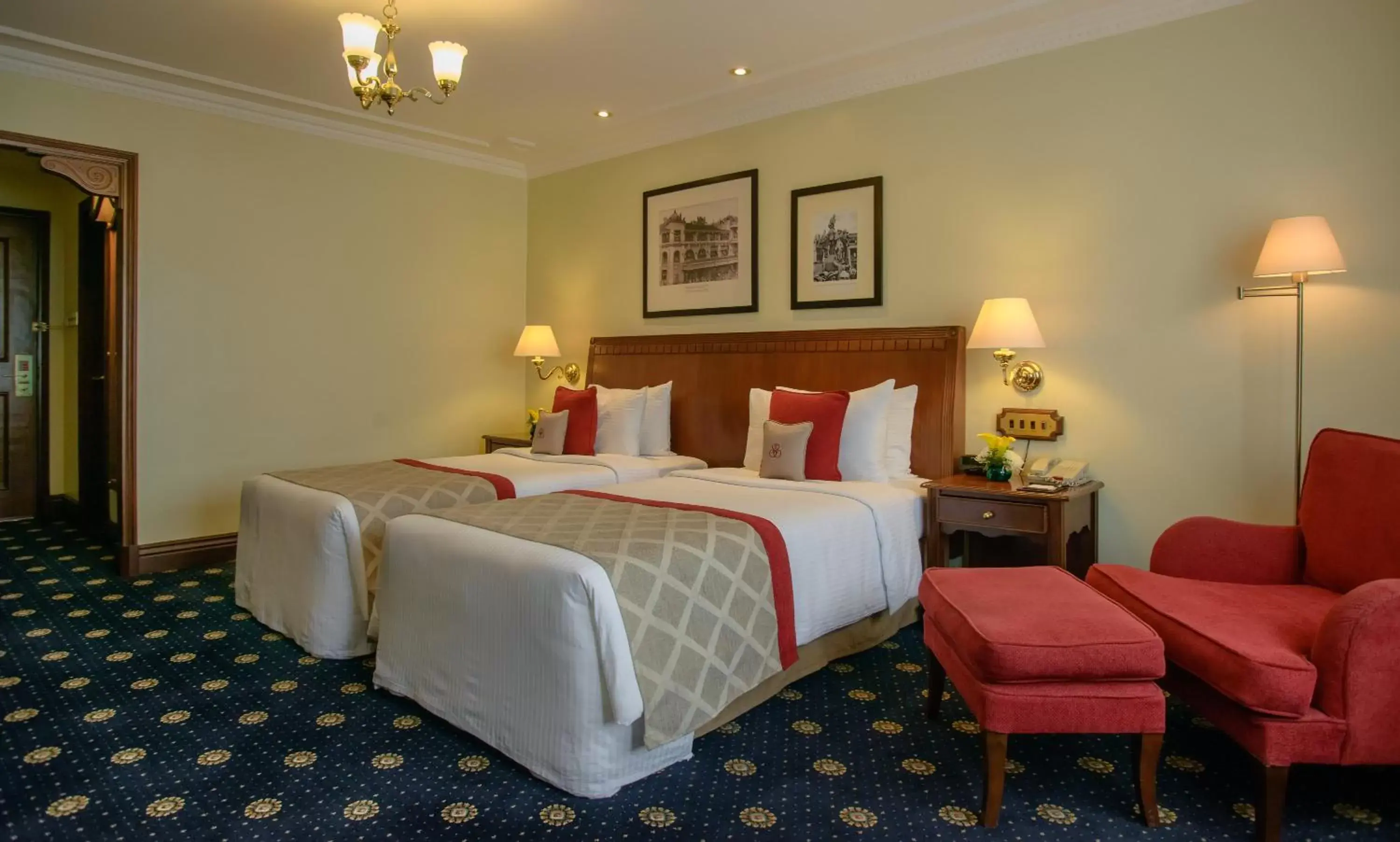 Bed in Sarova Stanley