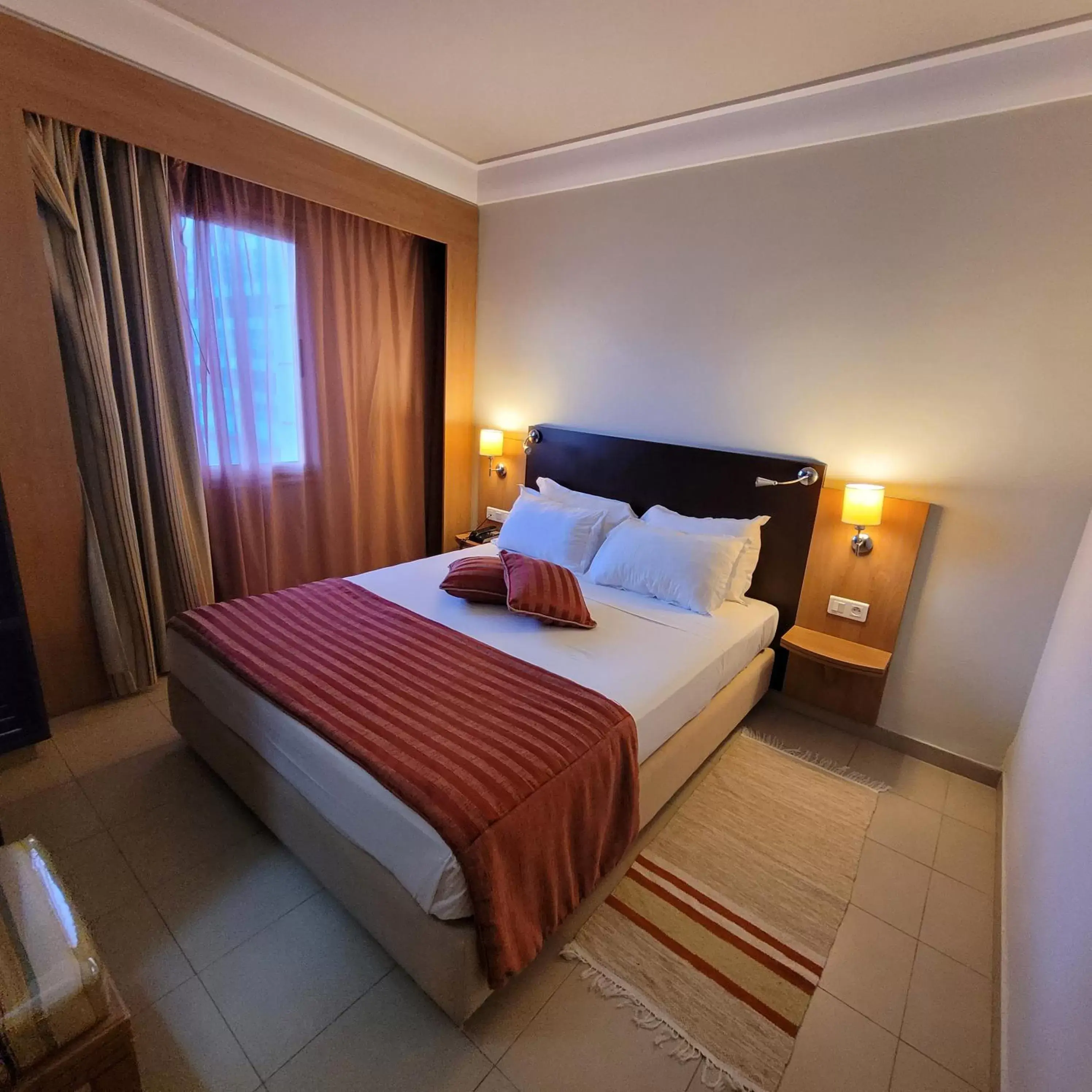 Bedroom, Bed in Hotel Tiba