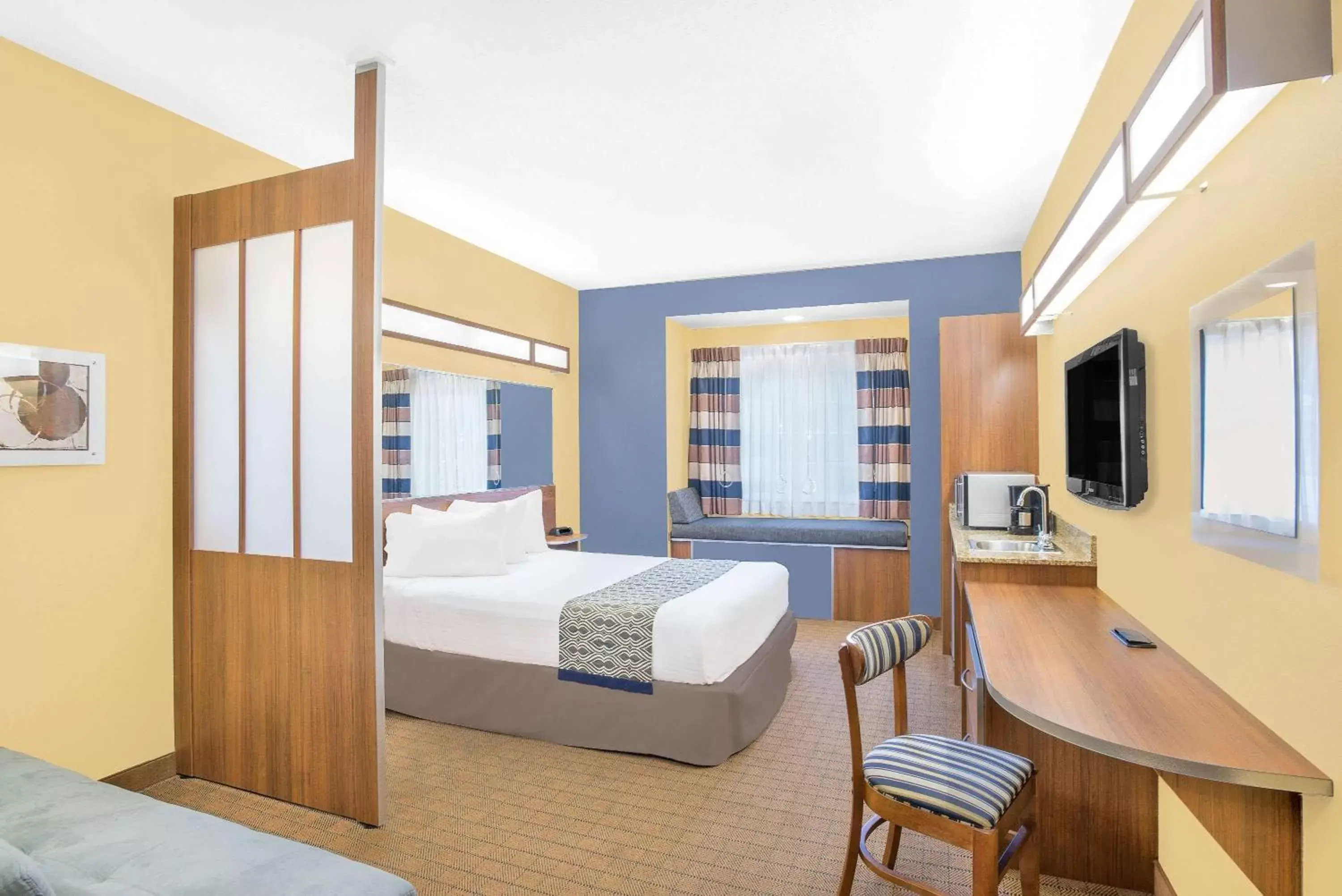 Photo of the whole room, Bed in Microtel Inn & Suites Chili/Rochester Photo of the whole room, Bed in Microtel Inn & Suites Chili/Rochester