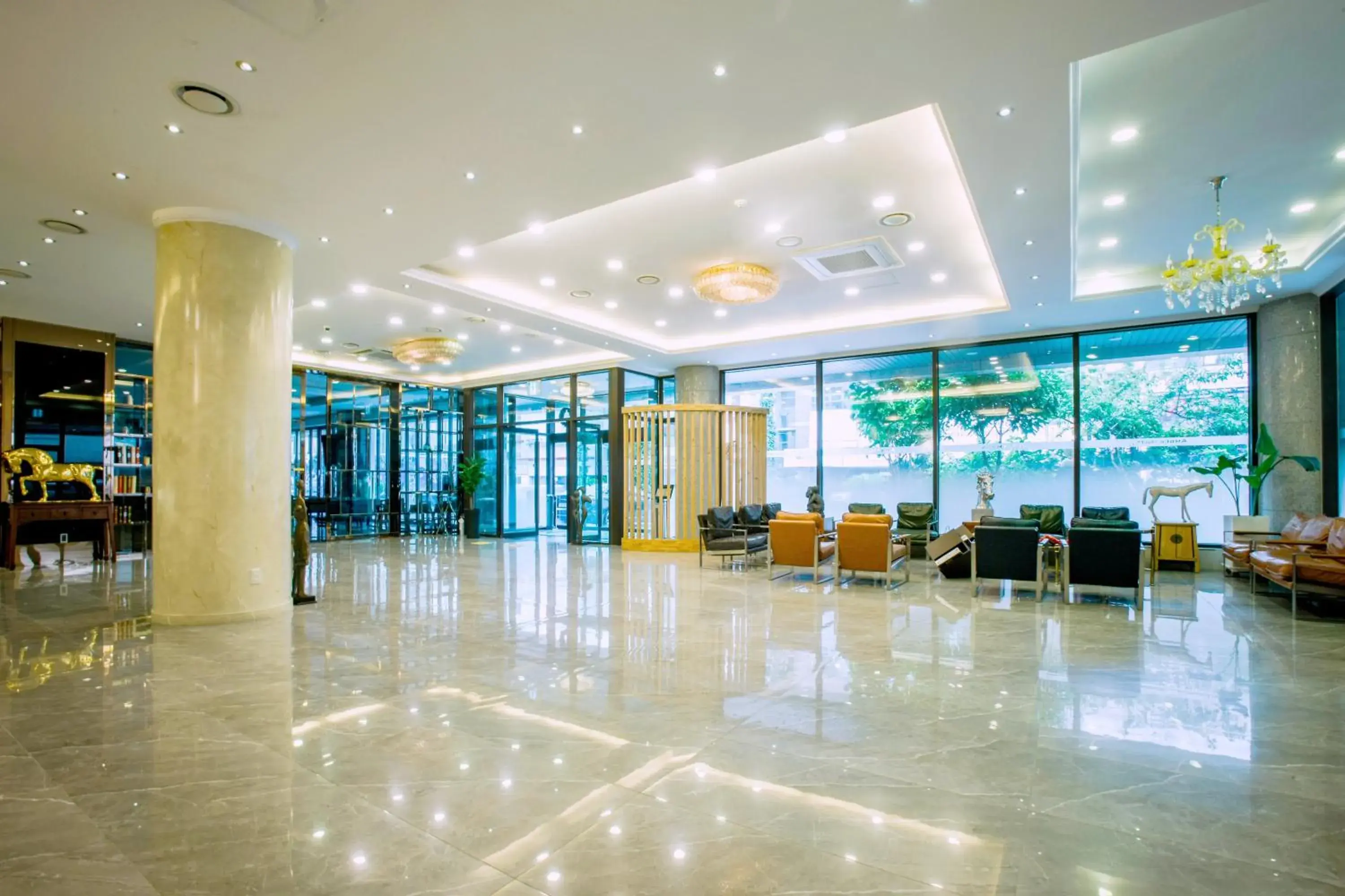 Lobby or reception, Lobby/Reception in Amber Hotel Jeju