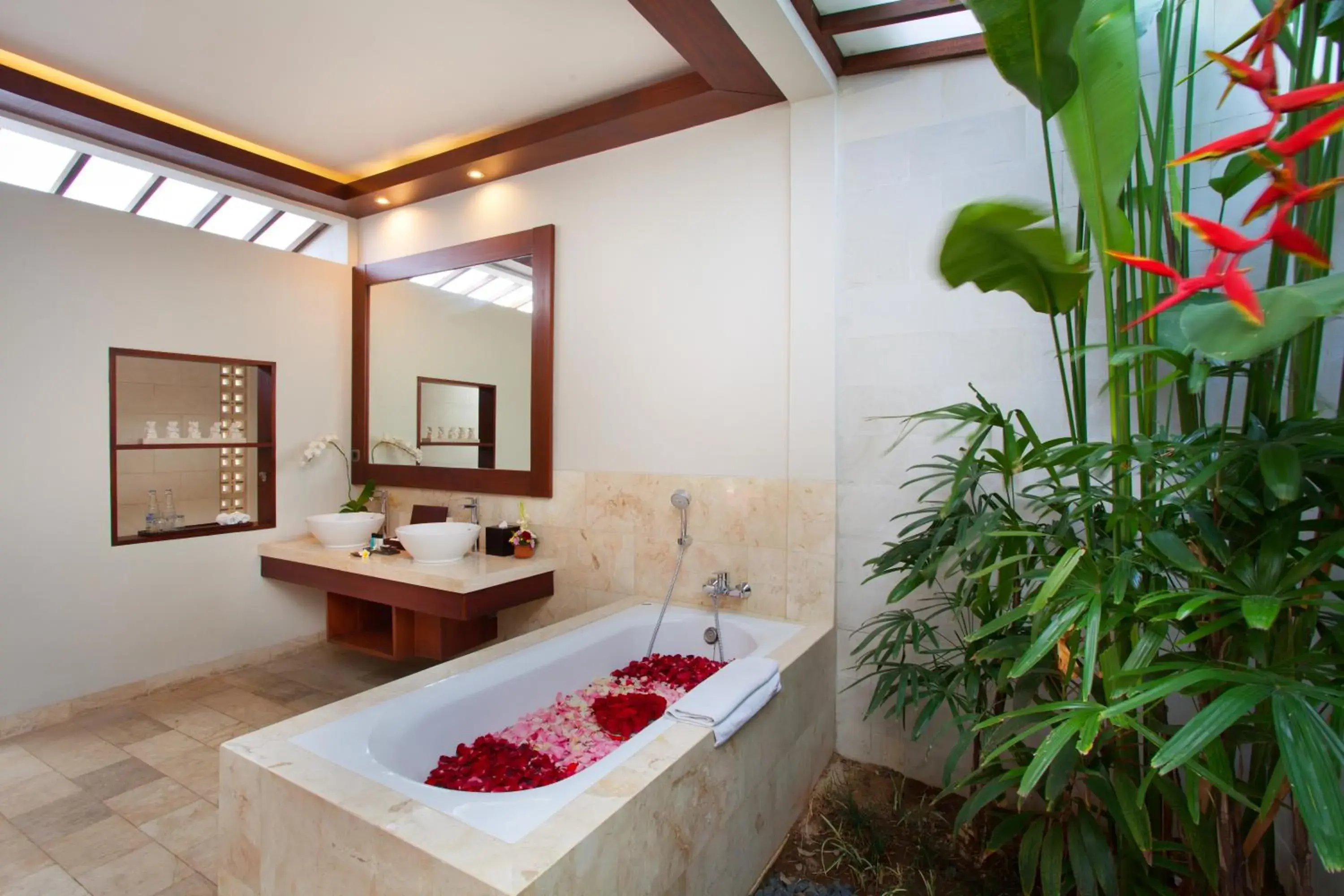 Bathroom in Lumbini Luxury Villas and Spa