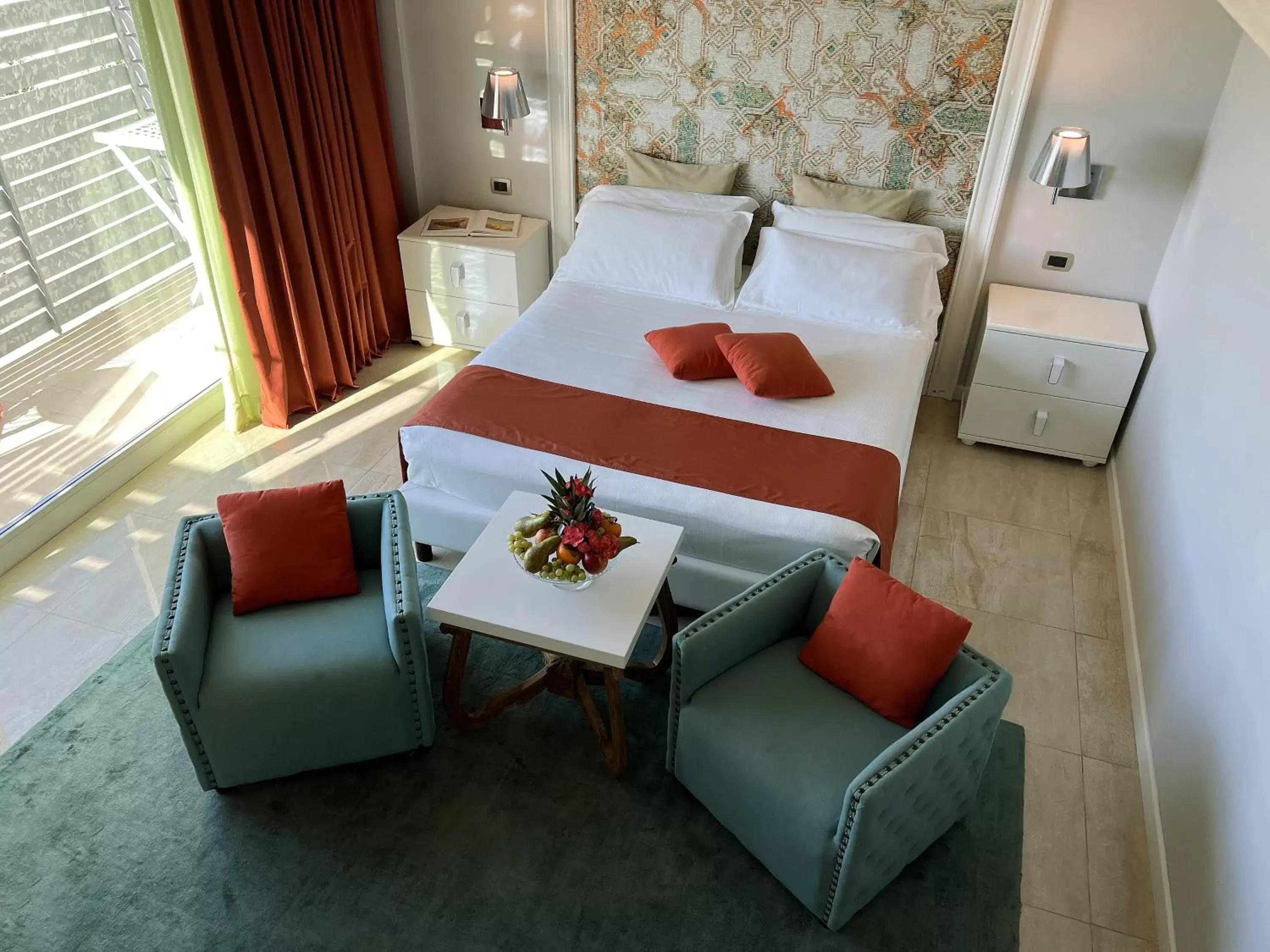 Bedroom in Wellness Spa Hotel Principe Fitalia