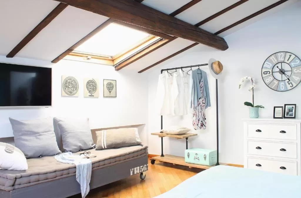 Bed, Seating Area in Accanto Al Centro B&B