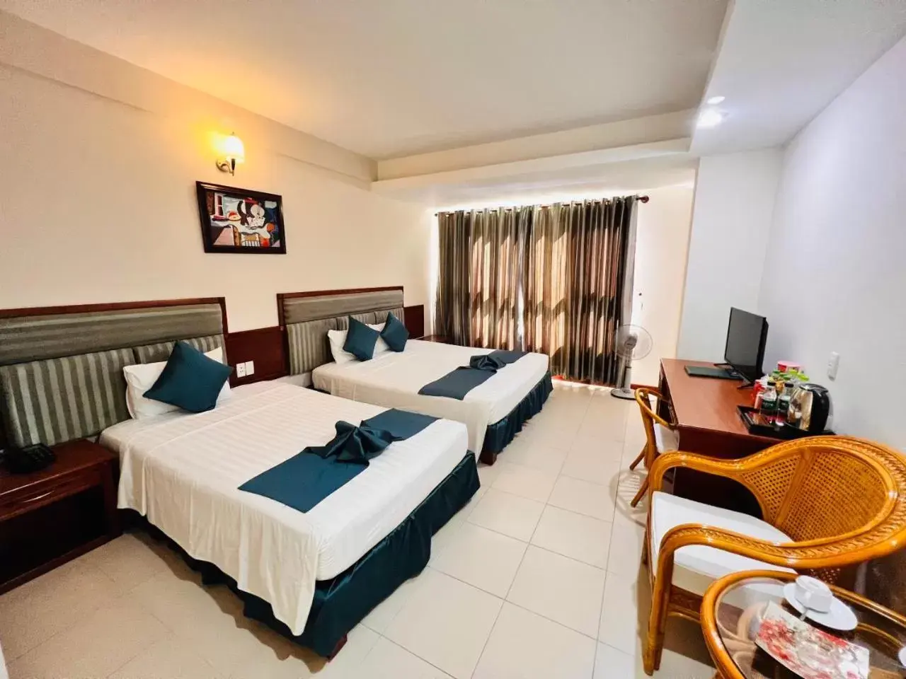 Bed in The Coast Hotel Vung Tau Bed in The Coast Hotel Vung Tau